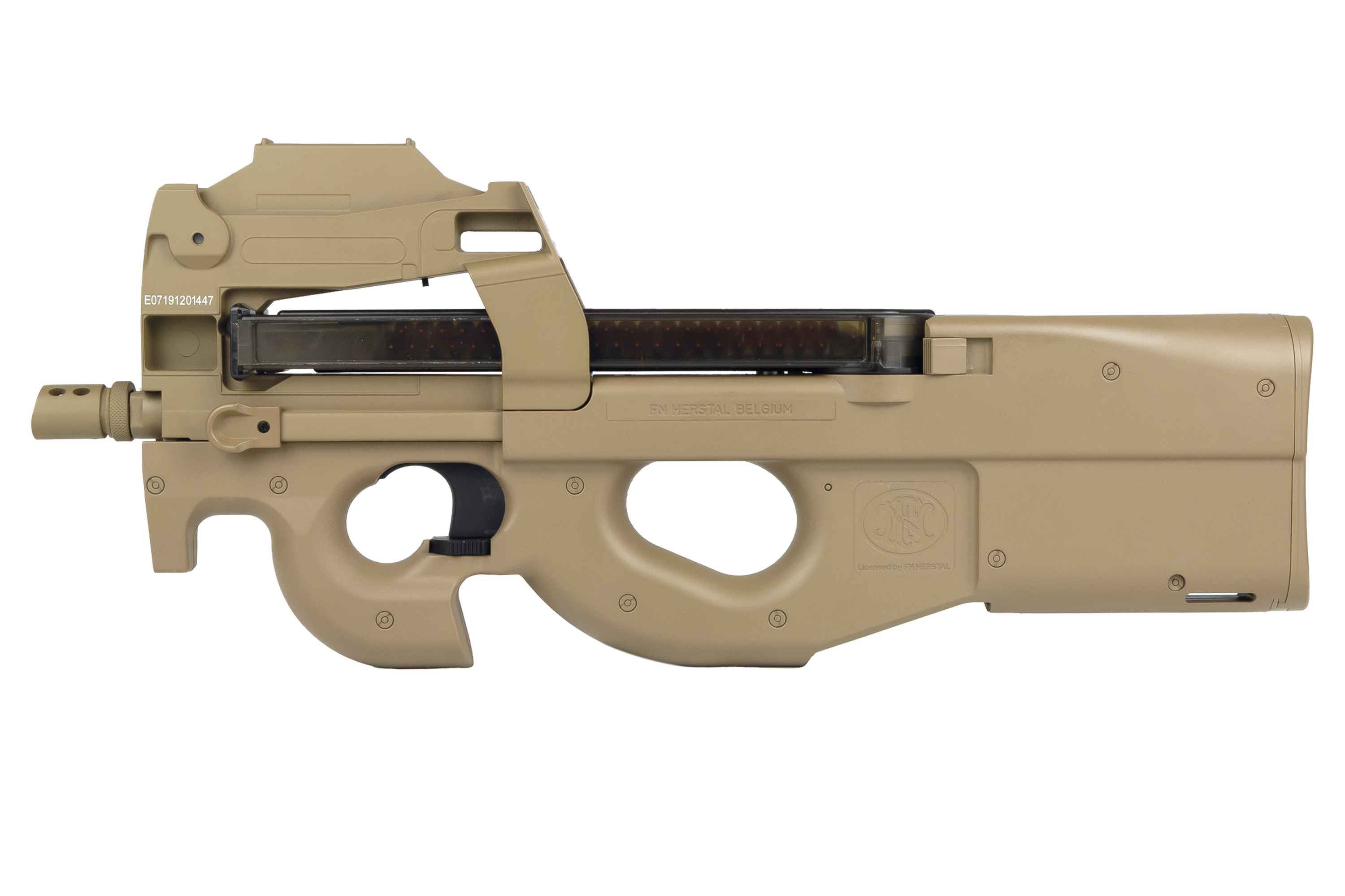FN Herstal P90 Dark Earth 6mm - Airsoft S-AEG FN Herstal P90 Dark Earth 6mm - Airsoft S-AEG