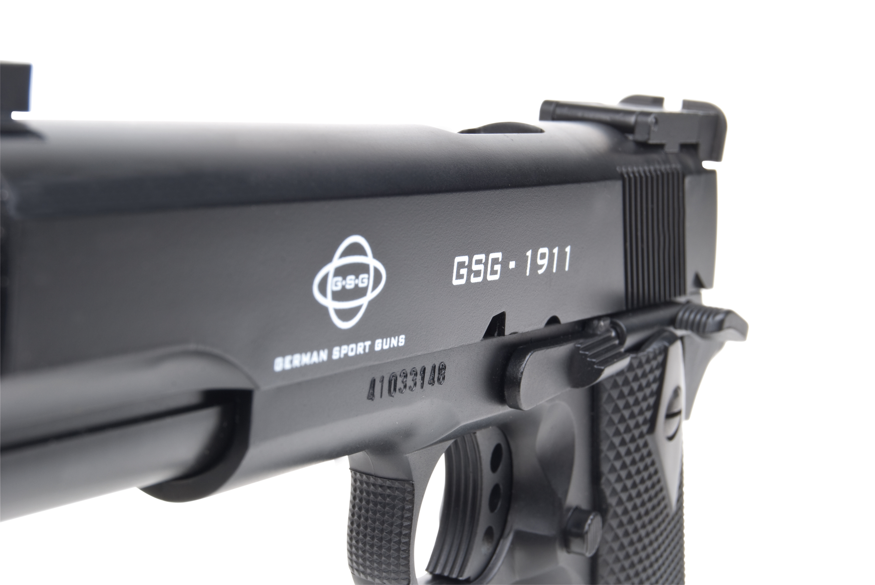 GSG 1911 Schwarz 6mm - Airsoft Federdruck < 0,5 Joule