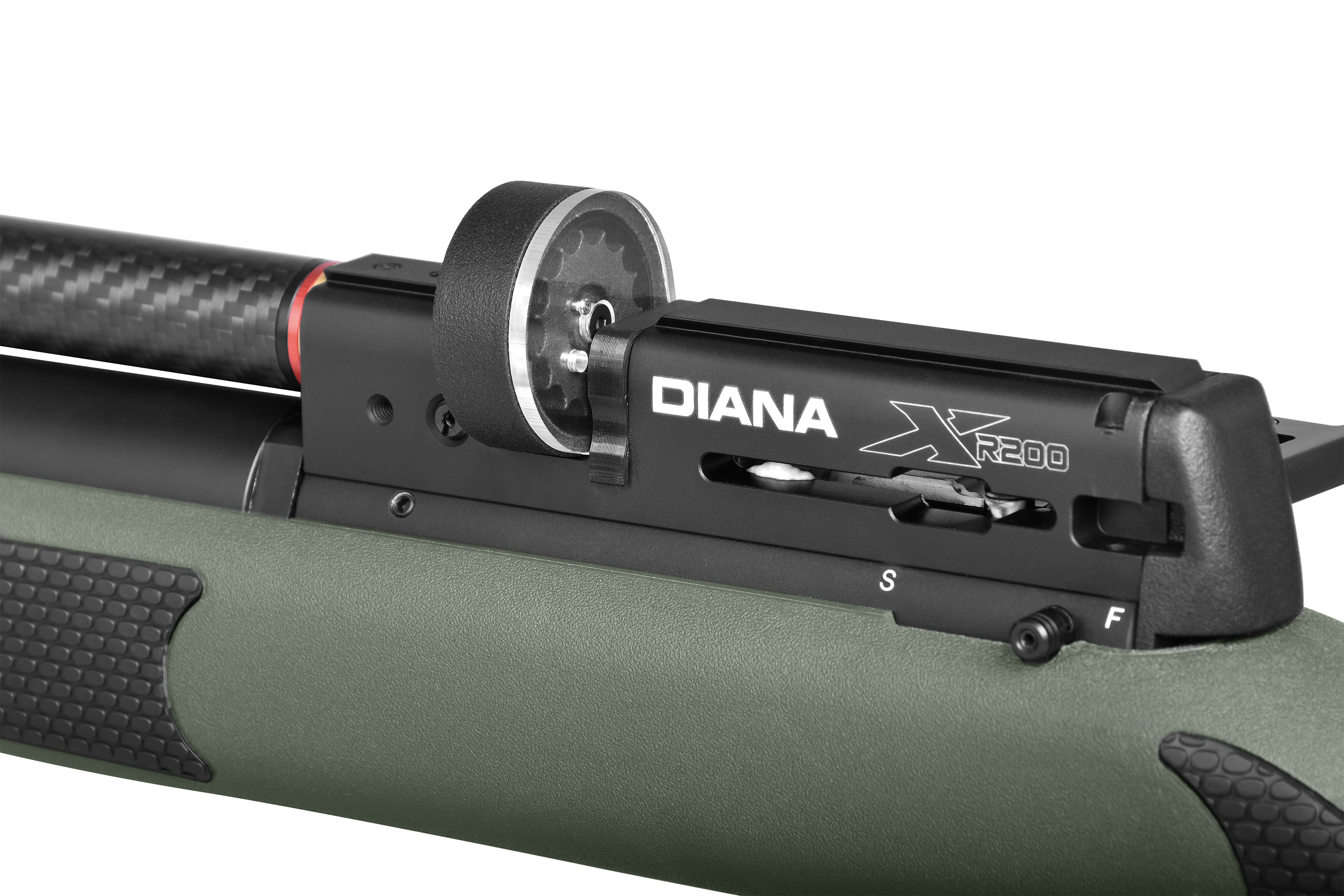 DIANA XR200 OD Green 4,5mm Full Power 29 Joule - Druckluft Pressluft | PCP