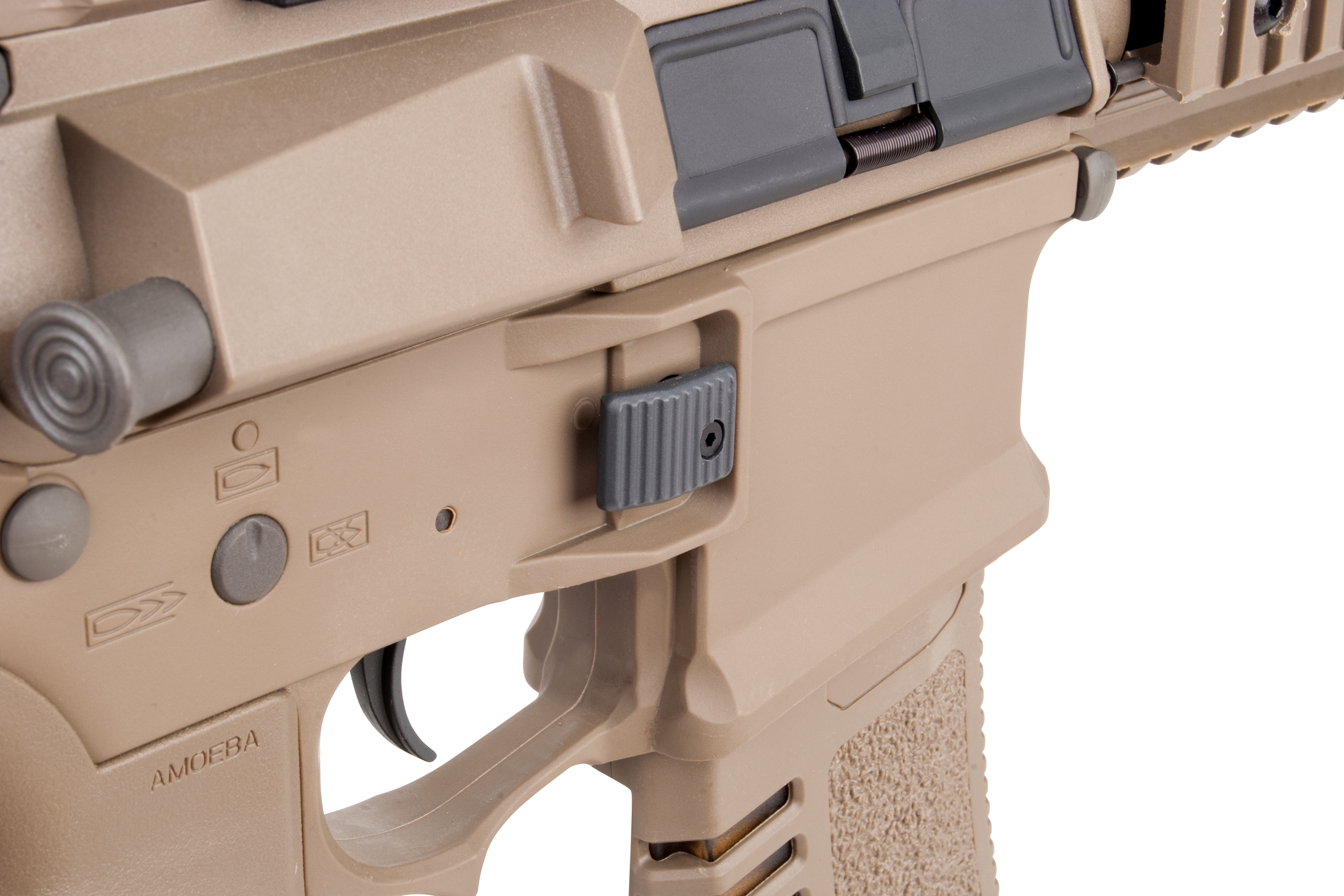 Ares Amoeba M4 008 FDE Dark Earth 6mm - Airsoft AEG < 0,5 Joule