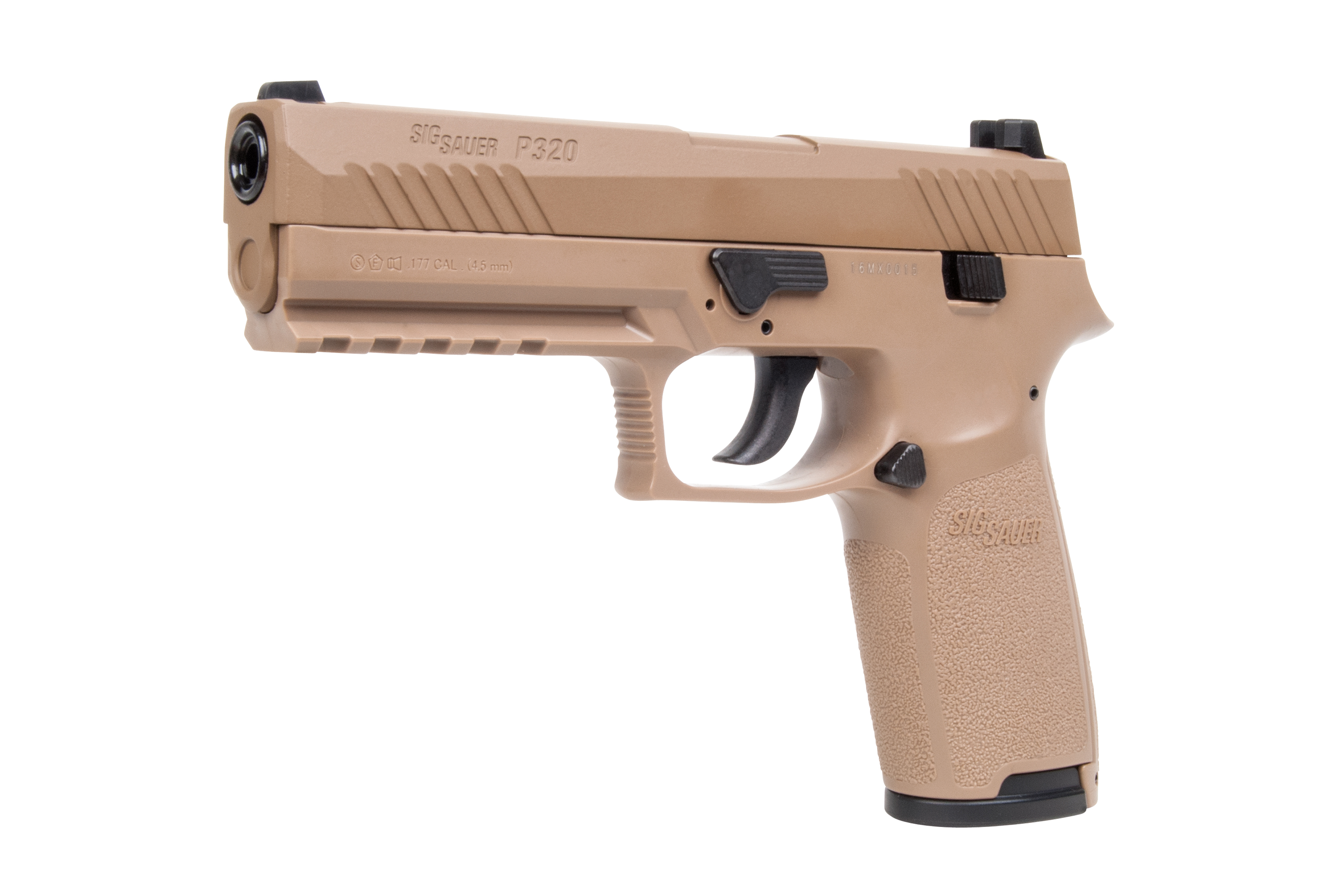 SIG SAUER P320 Coyote Tan 4,5mm - Druckluft Co2 BlowBack