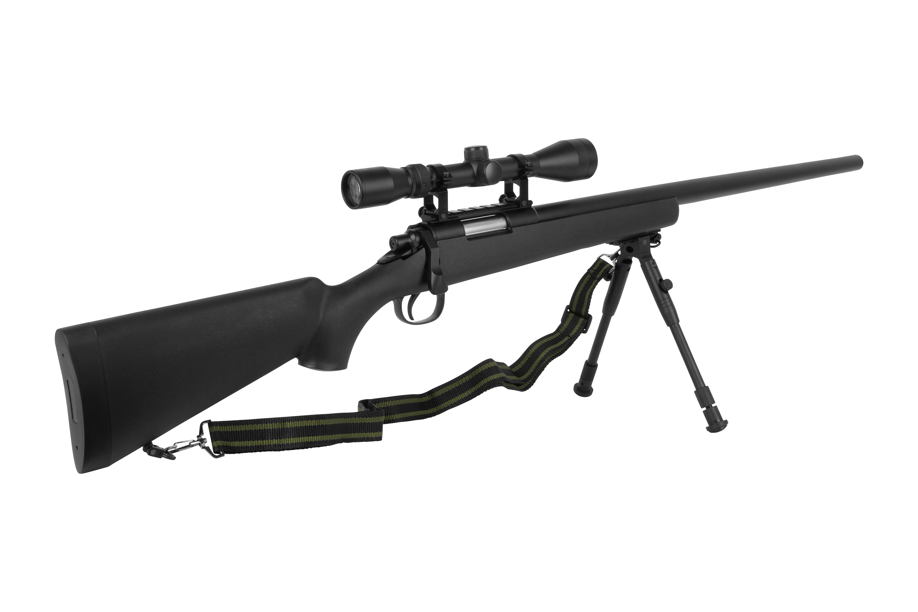 GSG MB03 Sniper Schwarz Inkl. ZF 6mm - Airsoft Federdruck