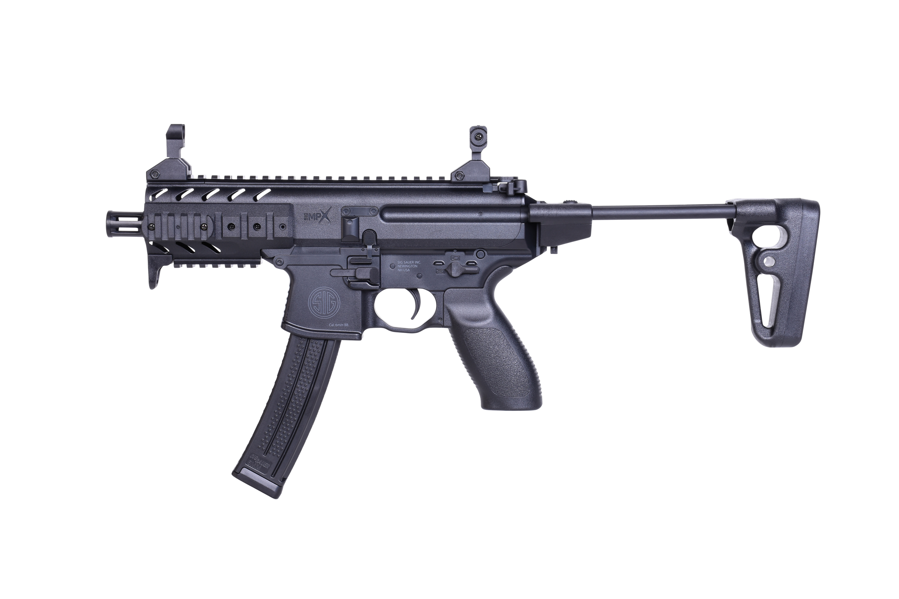 SIG SAUER MPX P226 Set Schwarz 6mm - Airsoft Federdruck SIG SAUER MPX P226 Set Schwarz 6mm - Airsoft Federdruck