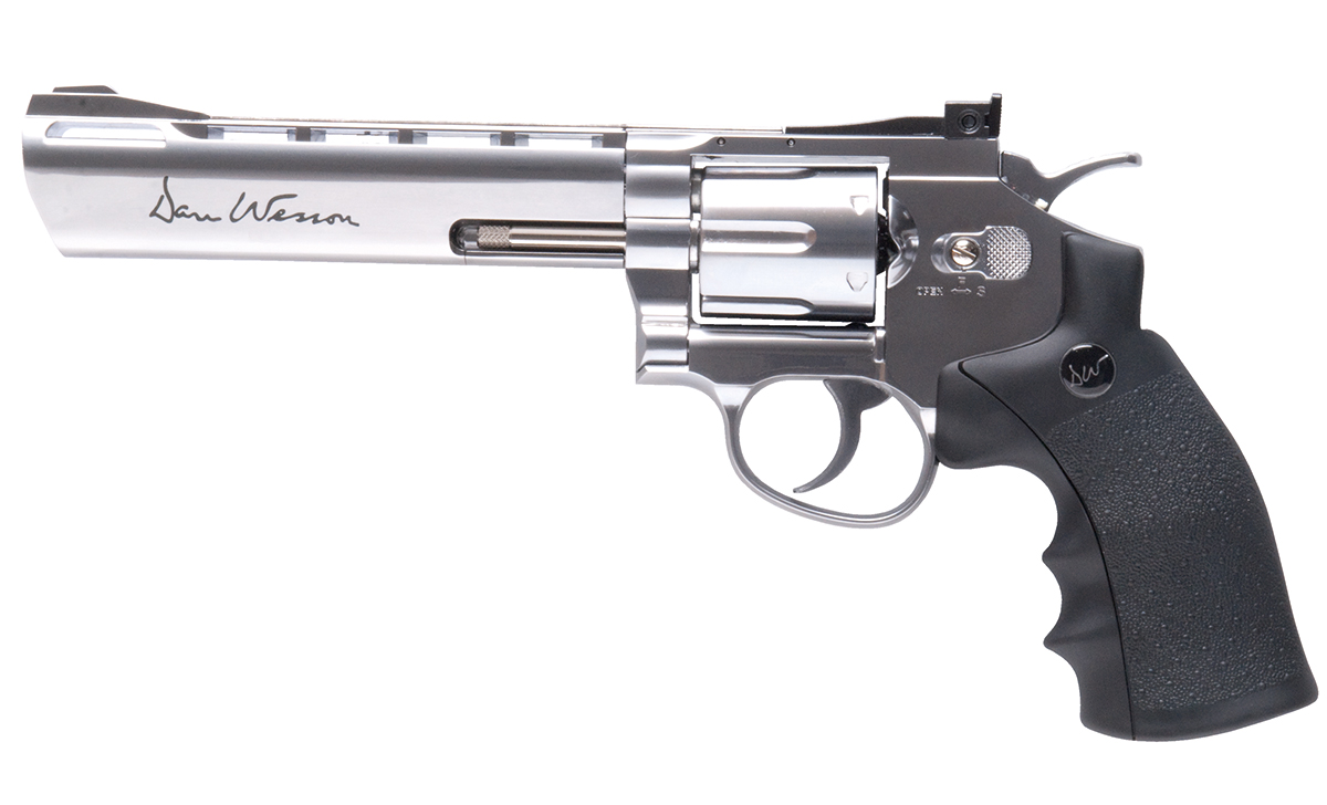 Dan Wesson 6'' Silber 6mm - Airsoft Co2 Non BlowBack