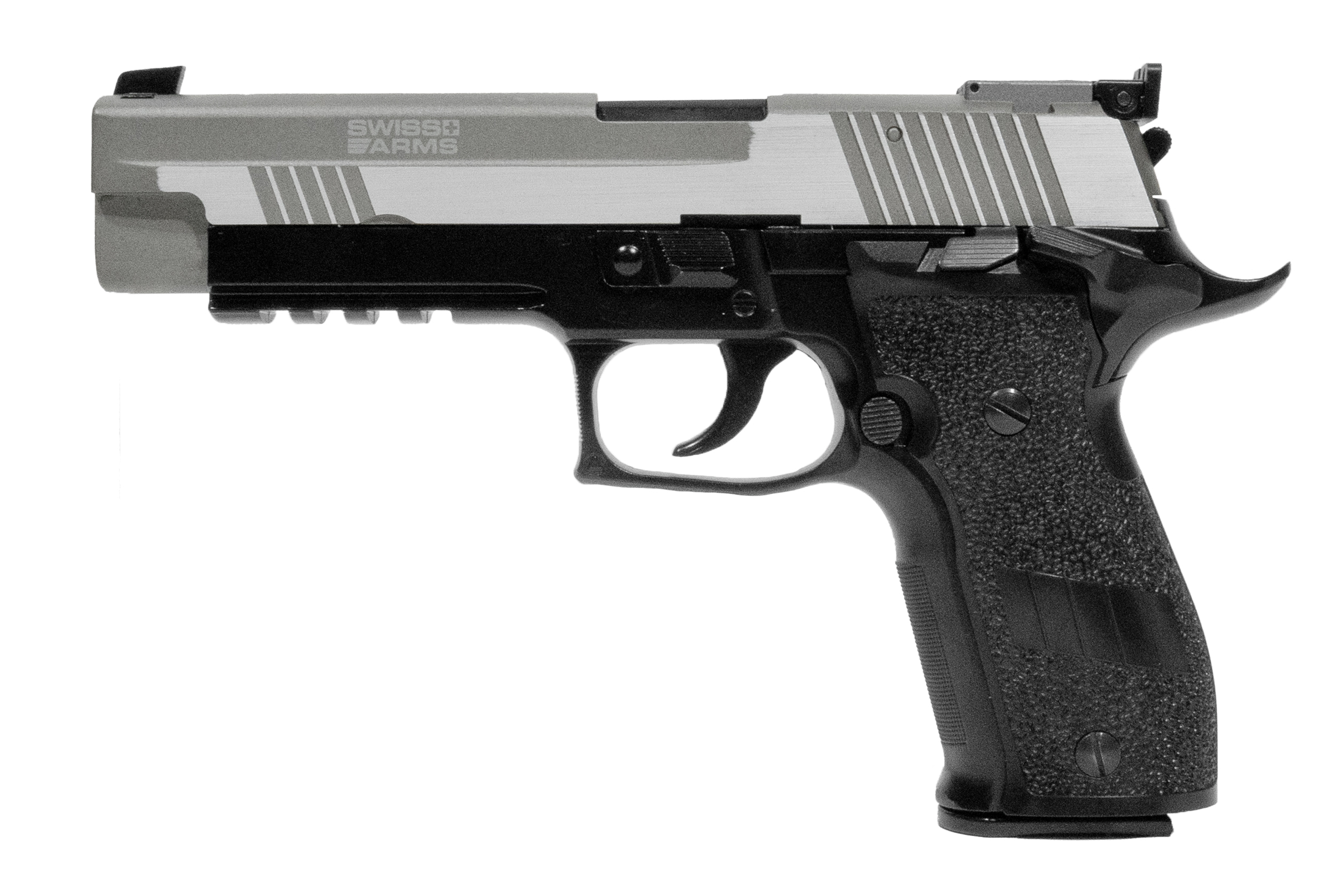 Swiss Arms Navy Pistol XXL Bicolor 6mm - Airsoft Co2 BlowBack Swiss Arms Navy Pistol XXL Bicolor 6mm - Airsoft Co2 BlowBack