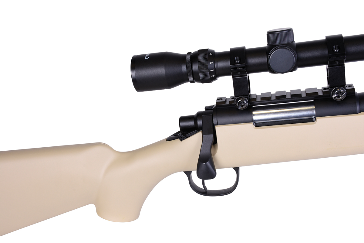 GSG MB07 Sniper Tan 6mm - Airsoft Federdruck