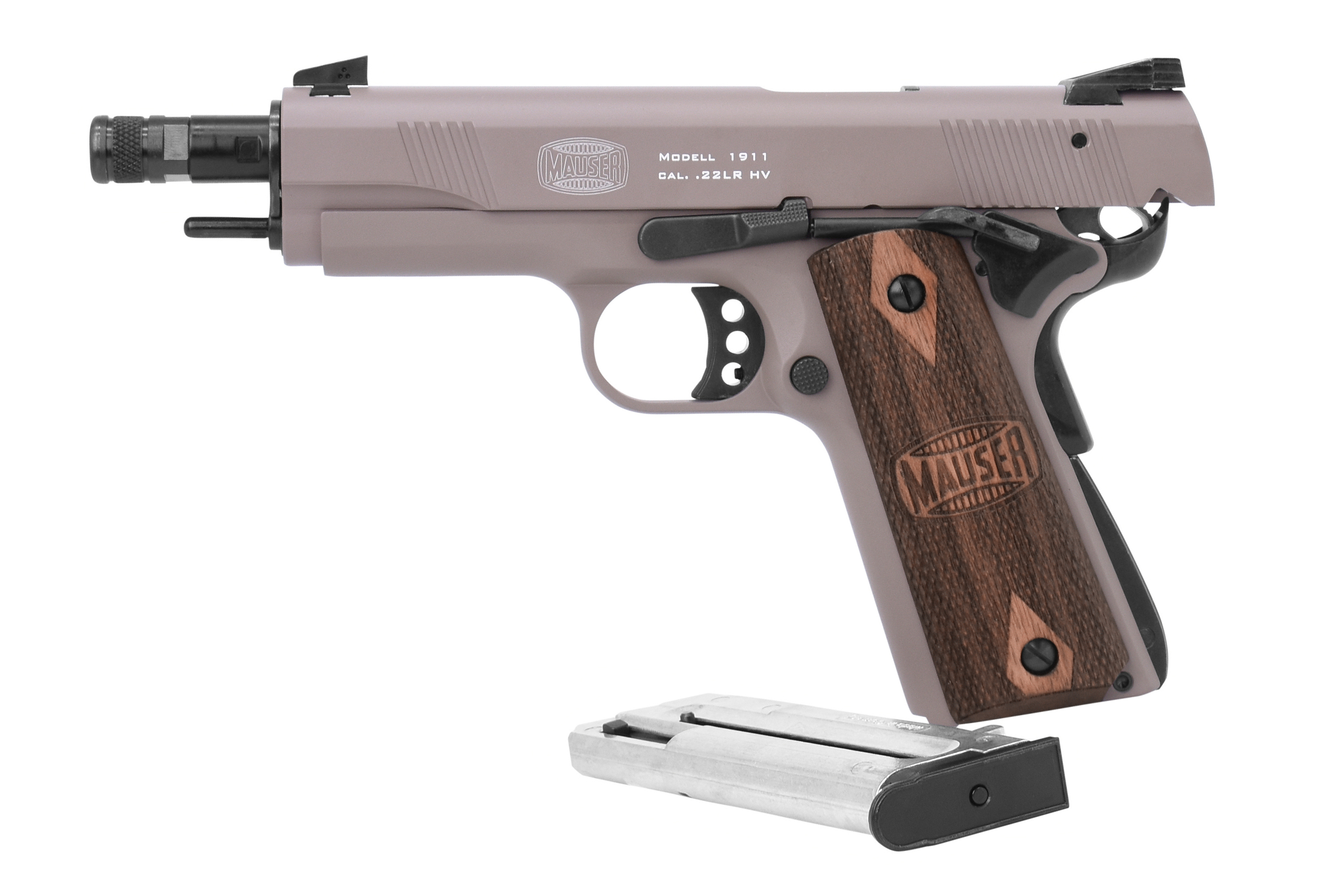 Mauser 1911 Tan .22lr HV - Selbstladepistole