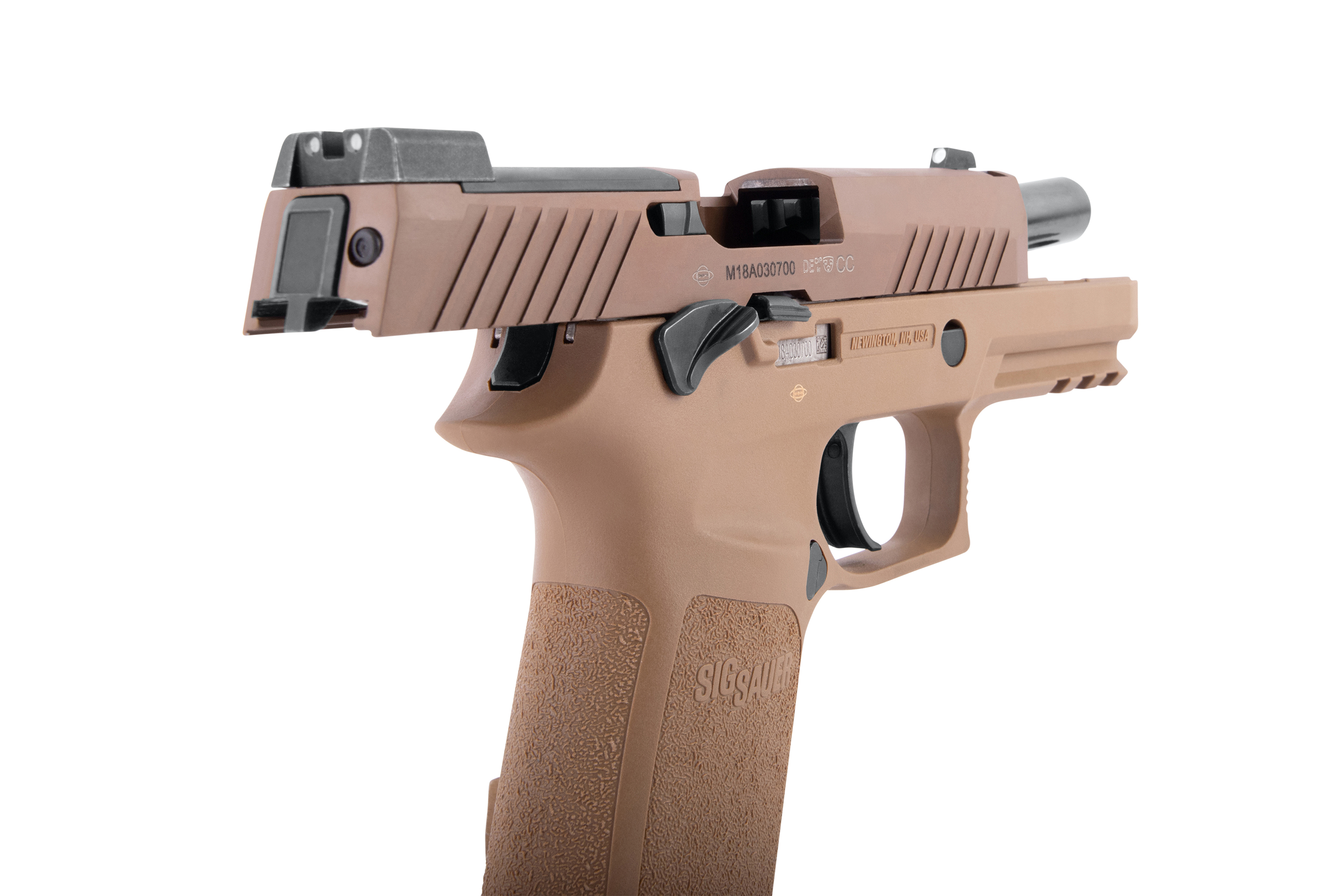 SIG SAUER P320-M18 Coyote Tan 9mm Luger - Selbstladepistole