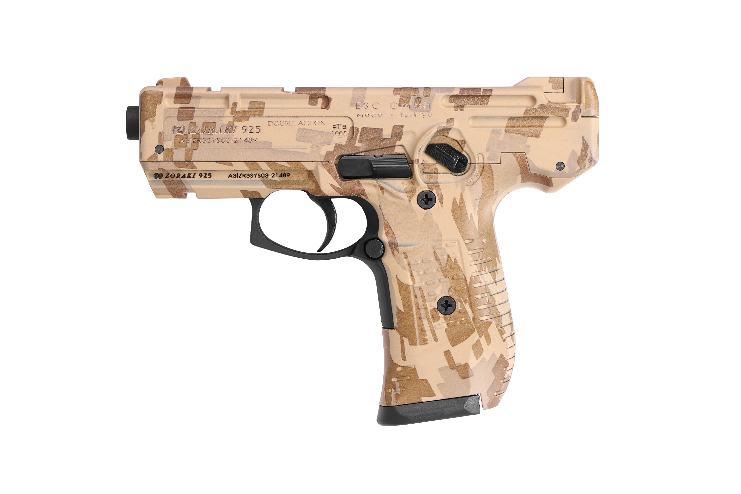 Zoraki 925 Camo 9mm P.A.K. - Gas Signal