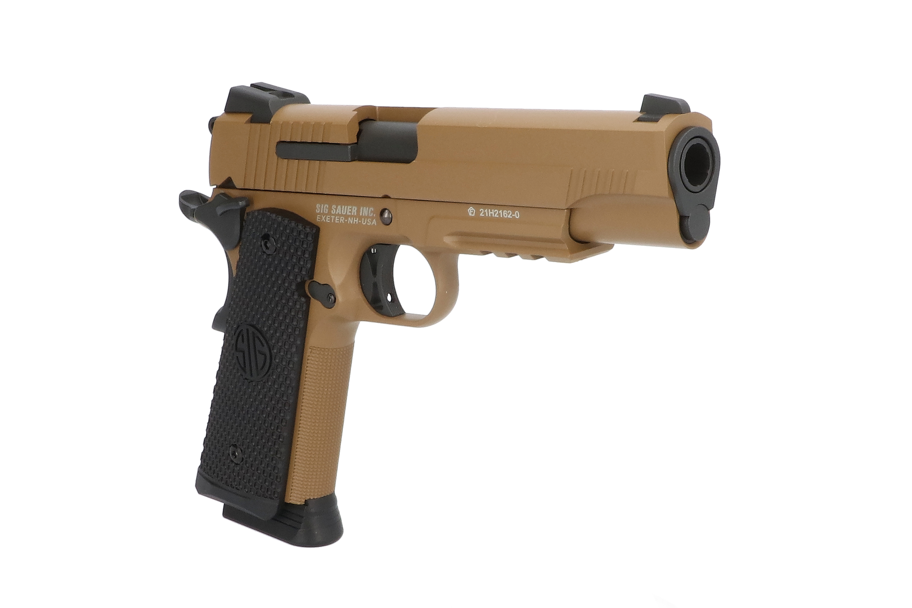 Sig Sauer 1911 Emperor Scorpion Coyote Tan 4,5mm BB - Druckluft Co2 BlowBack