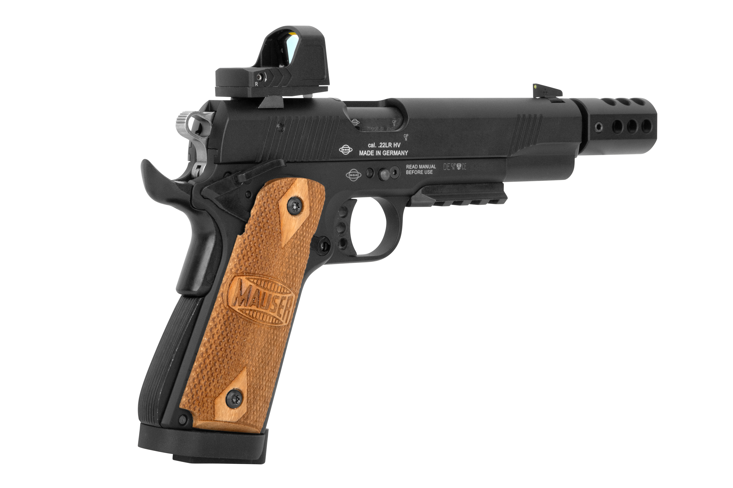 MAUSER 1911 Competition Set Schwarz .22lr HV - Selbstladepistole