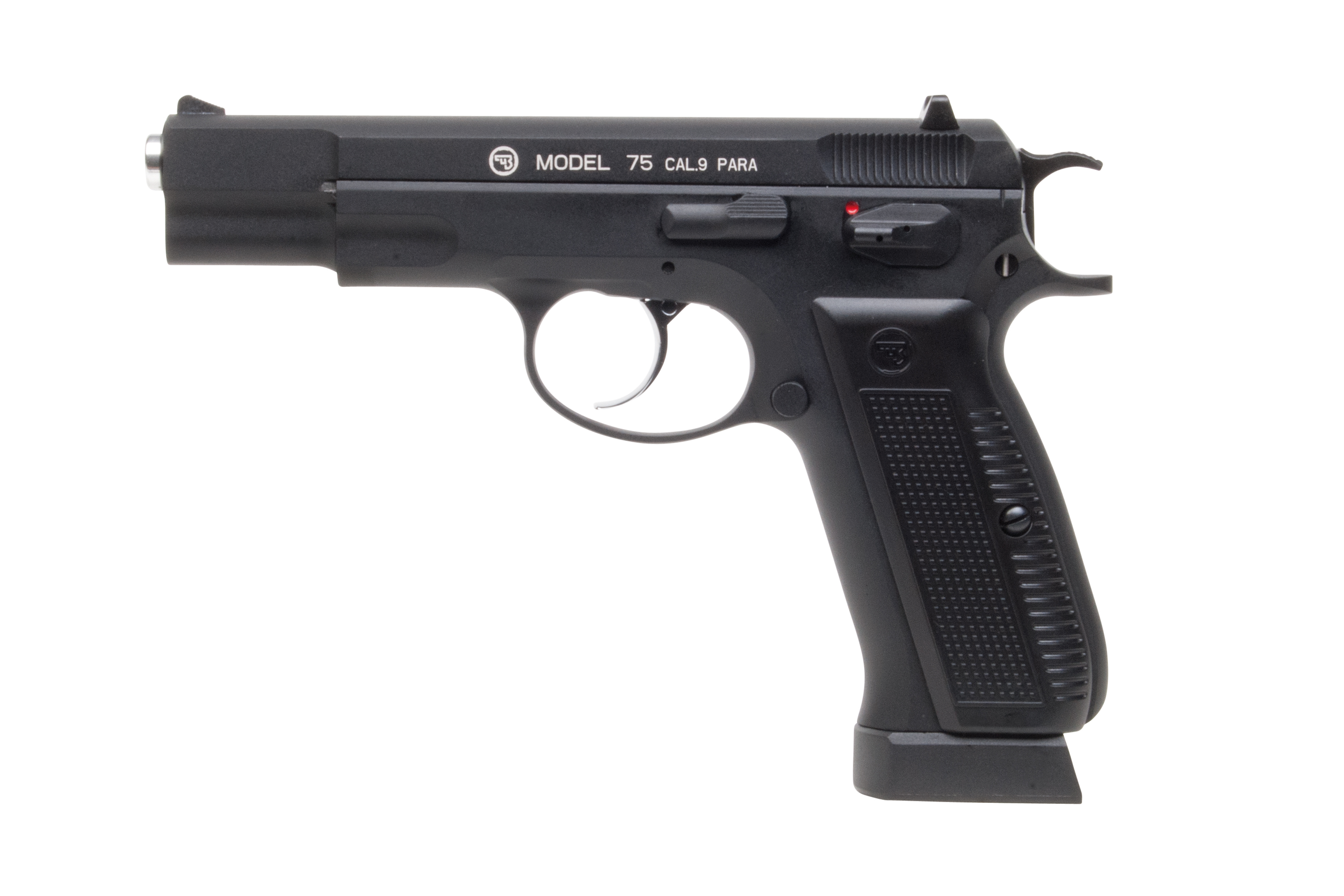 CZ 75 Schwarz 4,5mm BB - Druckluft Co2 BlowBack