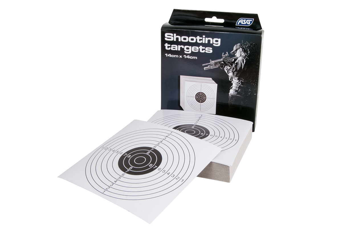 ASG Zielscheiben 14x14 cm - Airsoft | Druckluft ASG Zielscheiben 14x14 cm - Airsoft | Druckluft