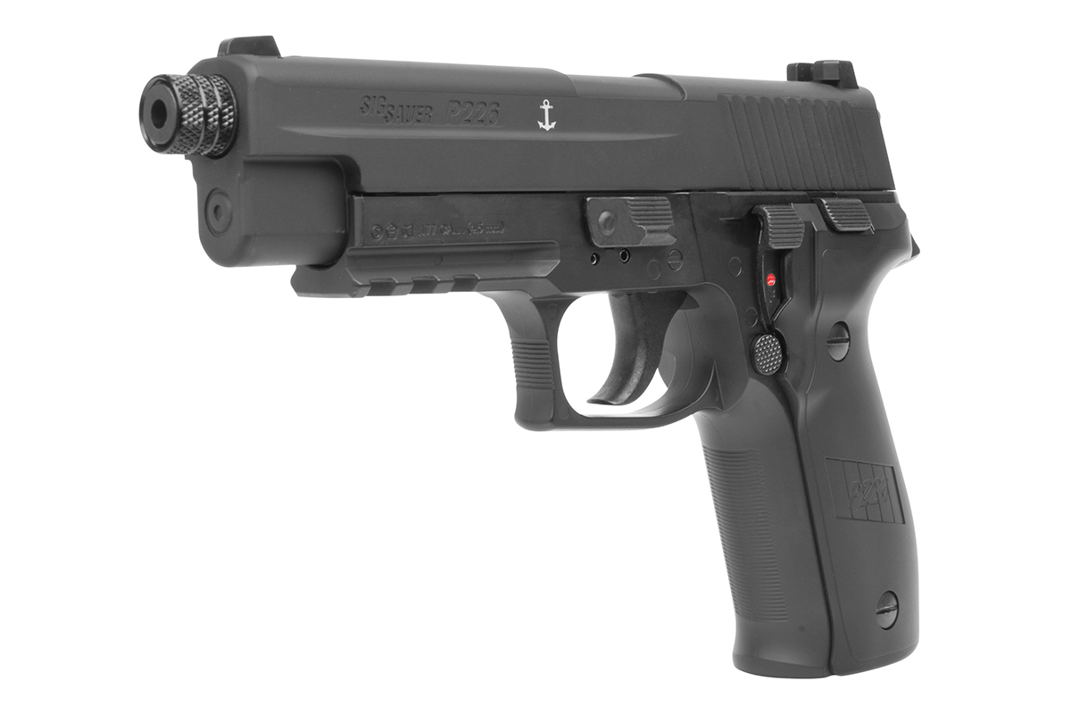 Sig Sauer P226 Schwarz 4,5mm - Druckluft Co2 BlowBack