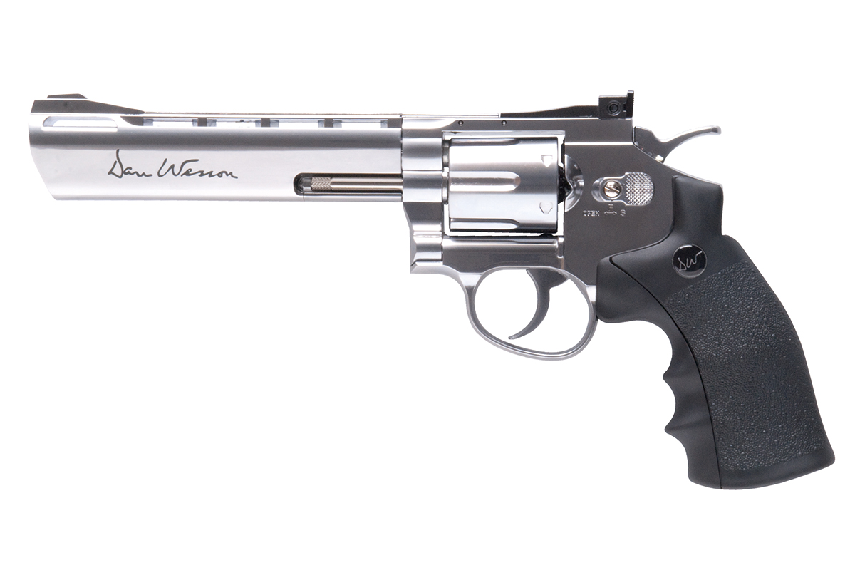 Dan Wesson 6" Silber 4,5mm BB - Druckluft Co2