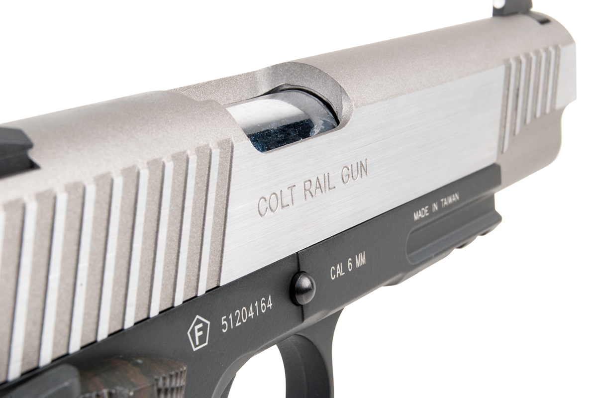 Colt 1911 Railgun Bicolor 6mm - Airsoft Co2 BlowBack