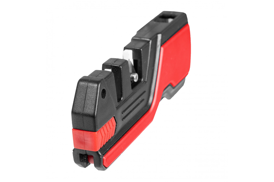 THE EDGE bushSHARP Messerschärfer Multitool rot