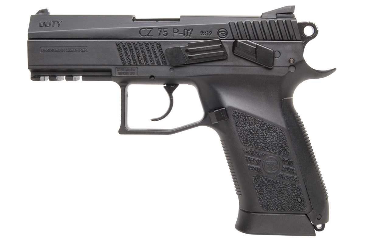 CZ 75 P-07 Duty Schwarz 6mm - Airsoft Co2 BlowBack