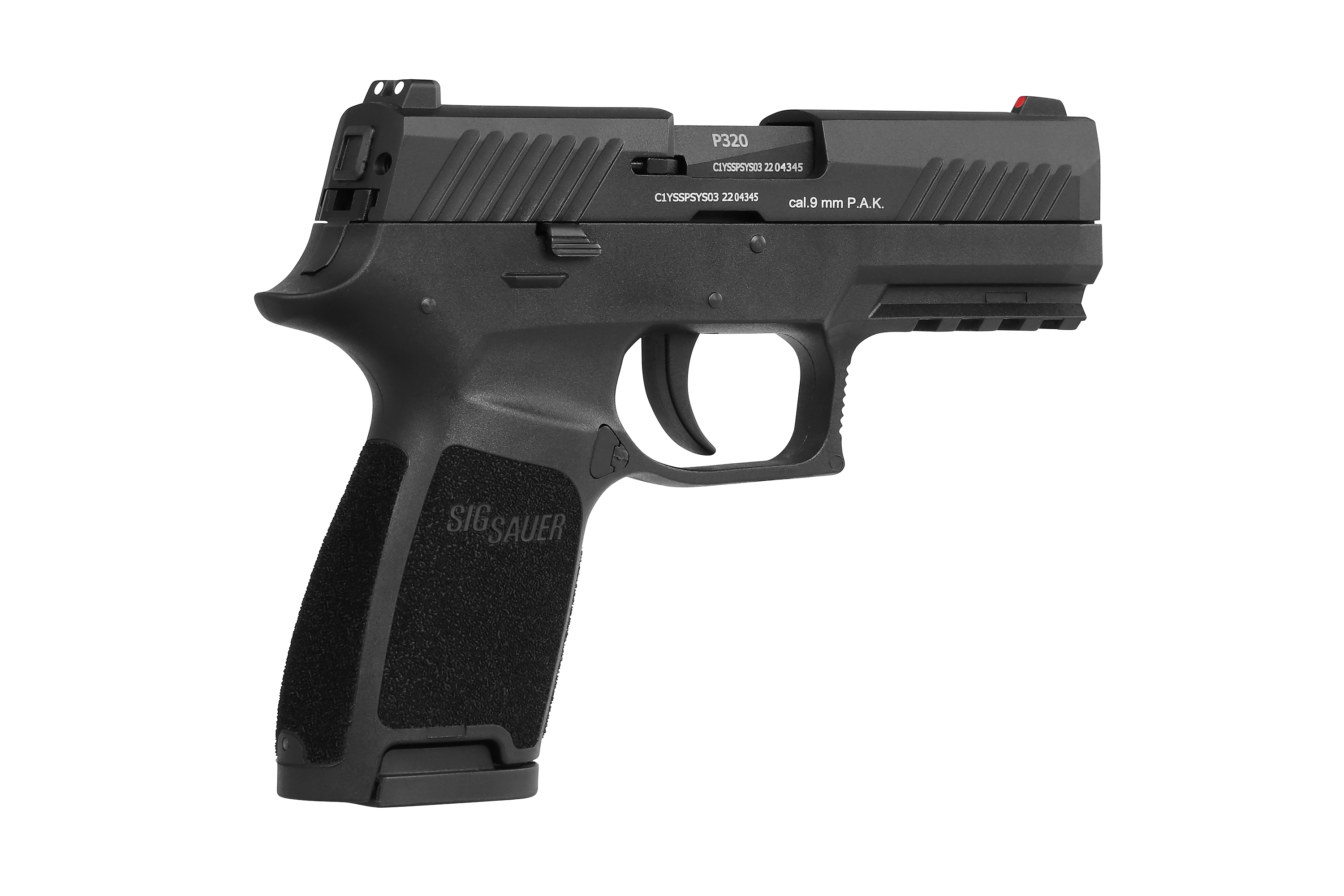 Sig Sauer P320 Schwarz 9mm P.A.K. - Gas Signal