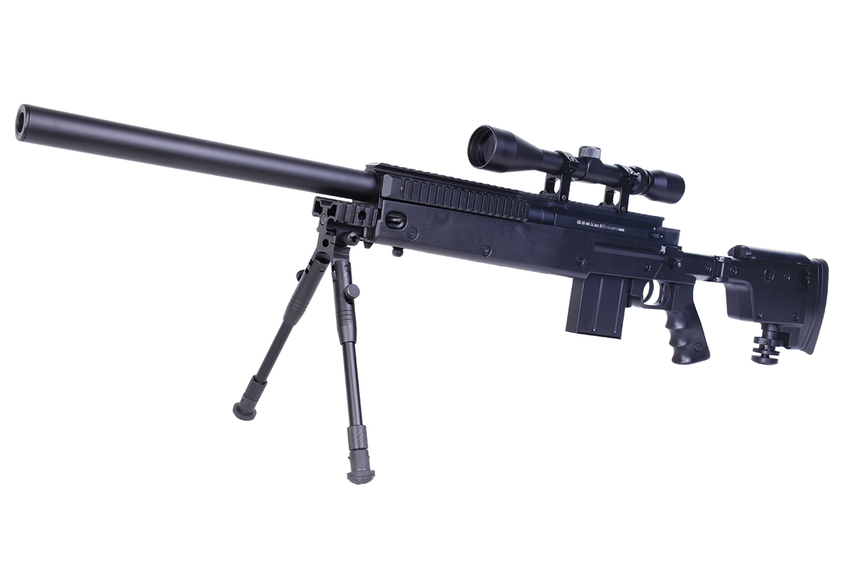 GSG 4406 Sniper Schwarz 6mm - Airsoft Federdruck