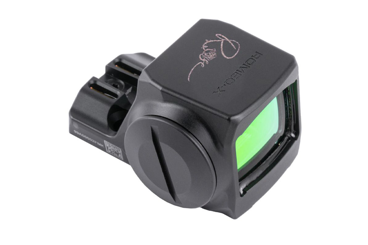 Hawke Reflexvisier mit grüner Linse, kompaktes Design, ideal für Luftpistolen und Gewehre.