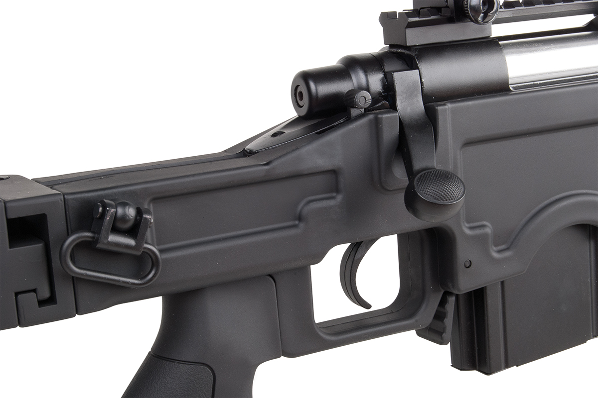 GSG 4410 Sniper Schwarz 6mm - Airsoft Federdruck GSG 4410 Sniper Schwarz 6mm - Airsoft Federdruck