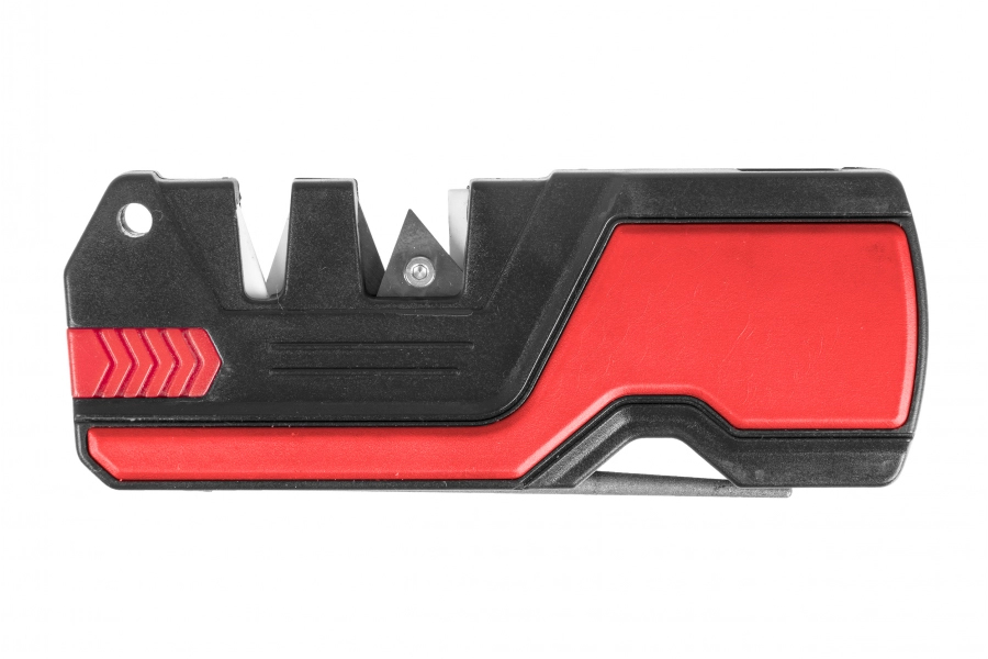 THE EDGE bushSHARP Messerschärfer Multitool rot