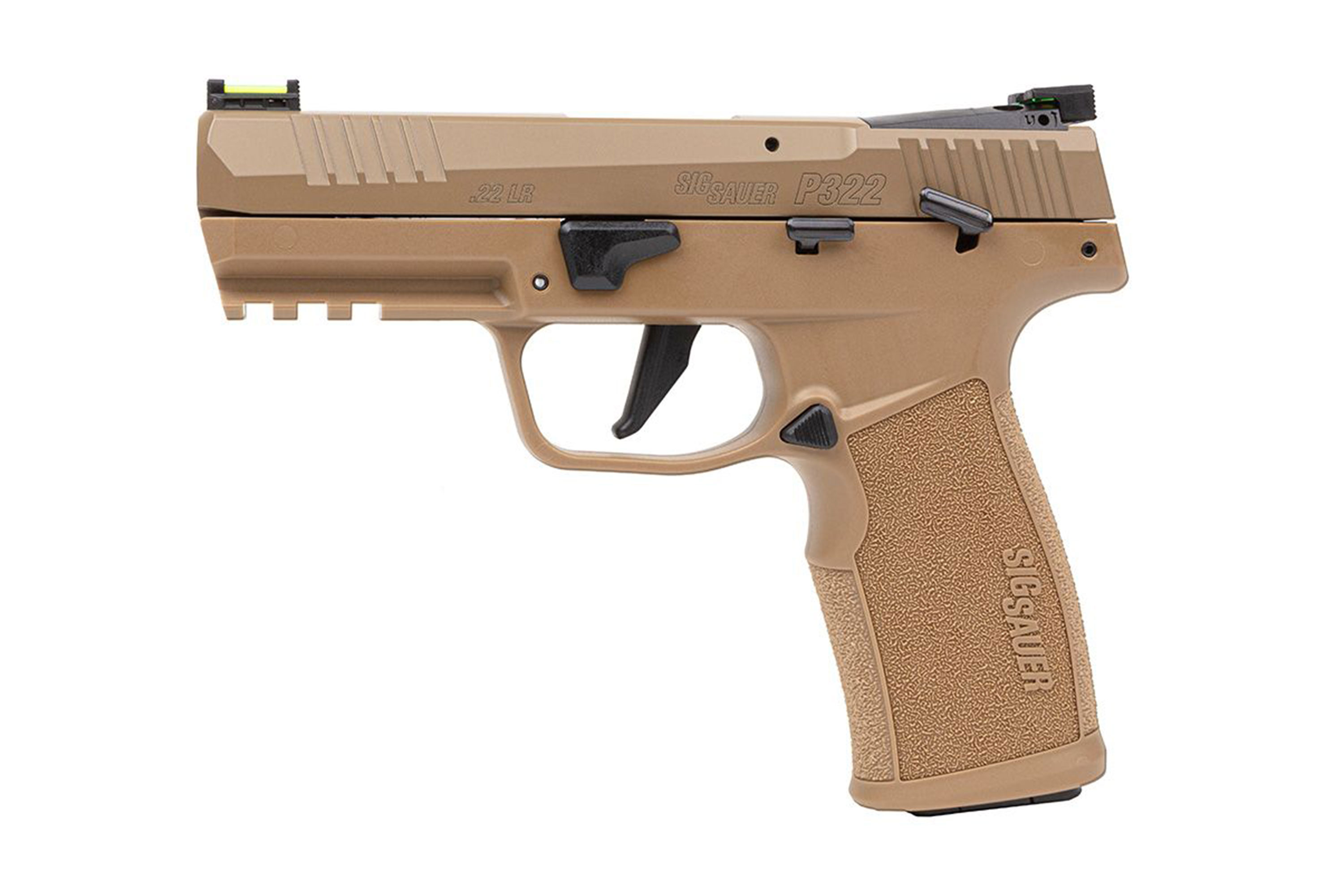 SIG SAUER P322 TACPAC Coyote .22lr HV - Selbstladepistole SIG SAUER P322 TACPAC Coyote .22lr HV - Selbstladepistole