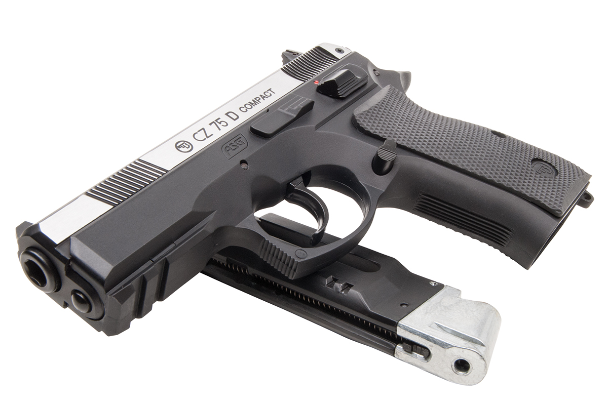 CZ 75D Compact Bicolor 4,5mm BB - Druckluft Co2 Non BlowBack