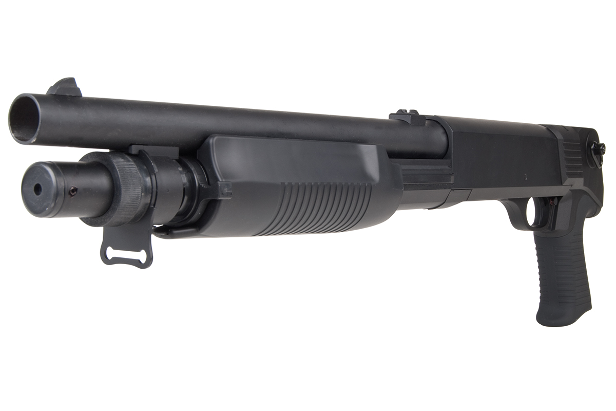 Franchi SAS 12 Schwarz 6mm - Airsoft Federdruck Pumpgun