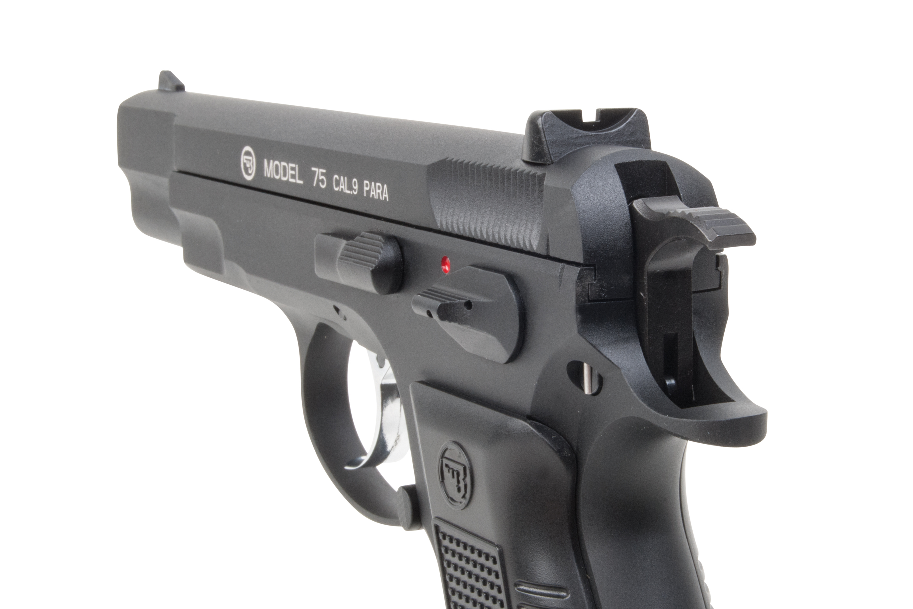 CZ 75 Schwarz 4,5mm BB - Druckluft Co2 BlowBack