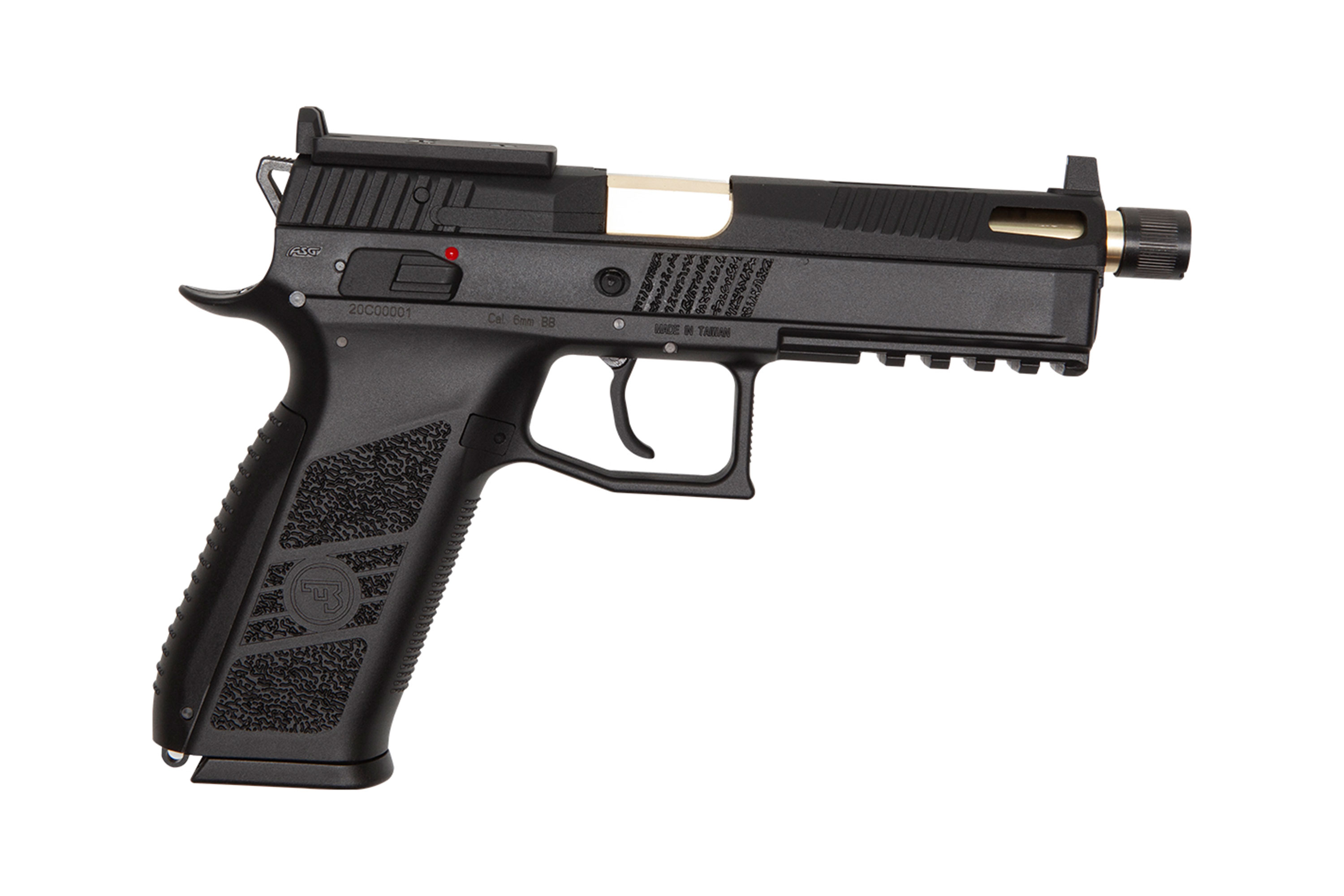 CZ 75 P-09 Optic Ready inkl. Koffer schwarz 6mm - Airsoft Co2 BlowBack