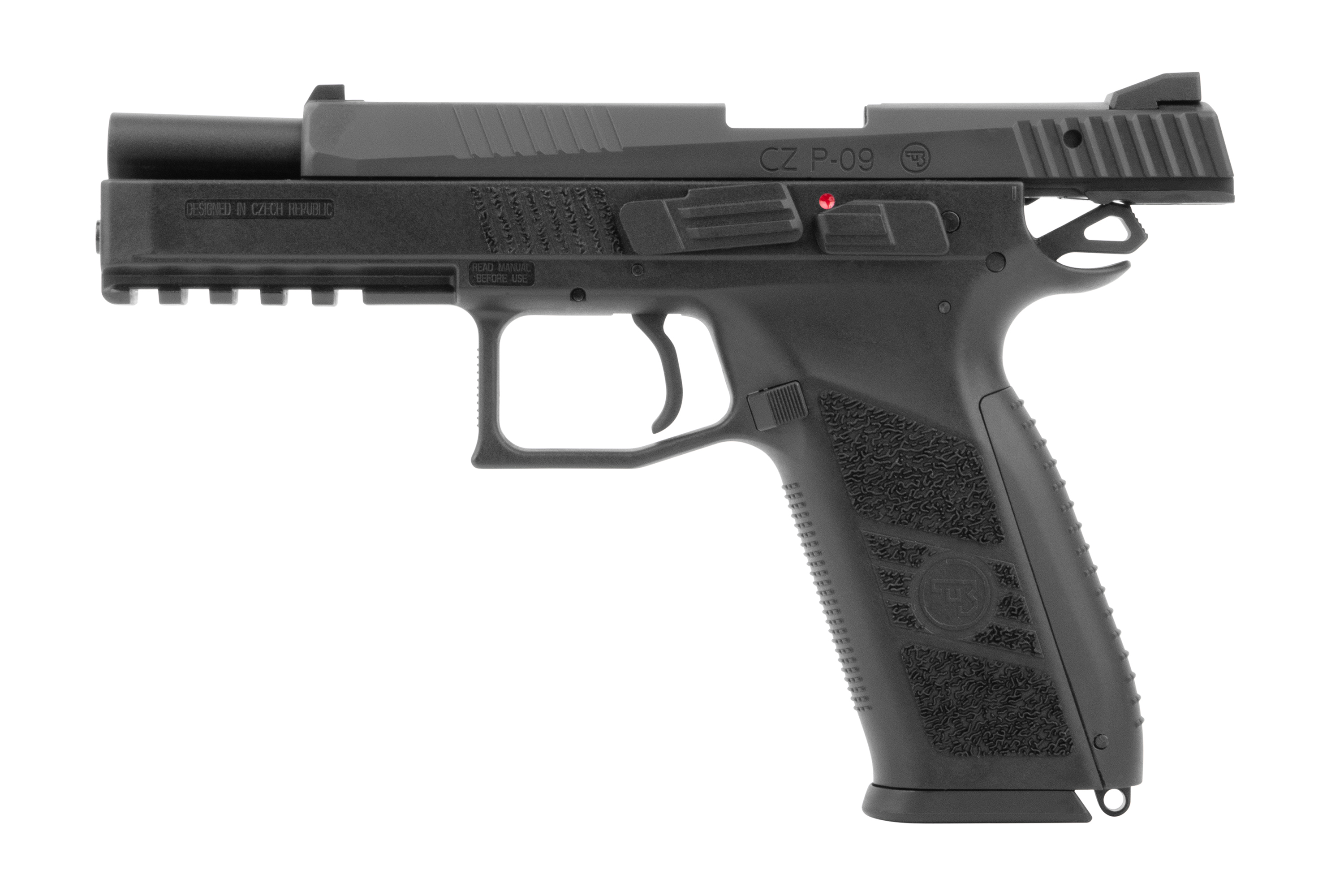 CZ 75 P-09 Kunststoff Schwarz 6mm - Airsoft Gas BlowBack