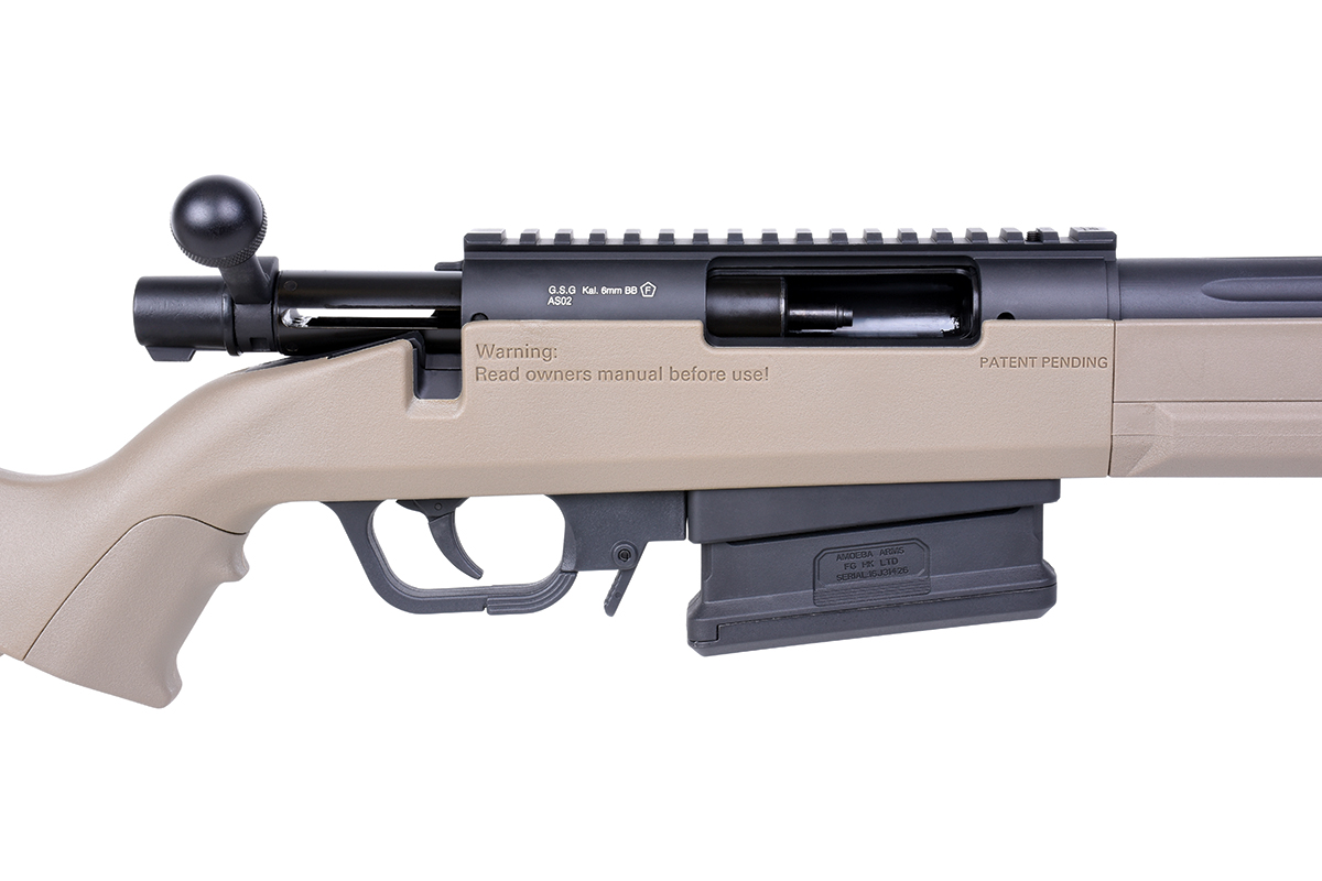 Ares Amoeba Striker S2 Sniper Tan 6mm - Airsoft Federdruck