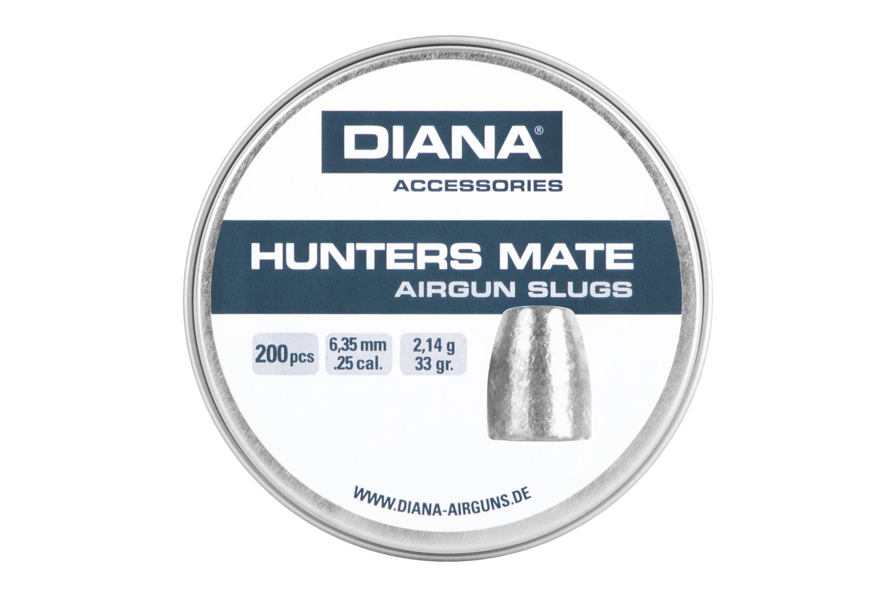 DIANA Hunters Mate Slugs 6,35mm 200 Stück