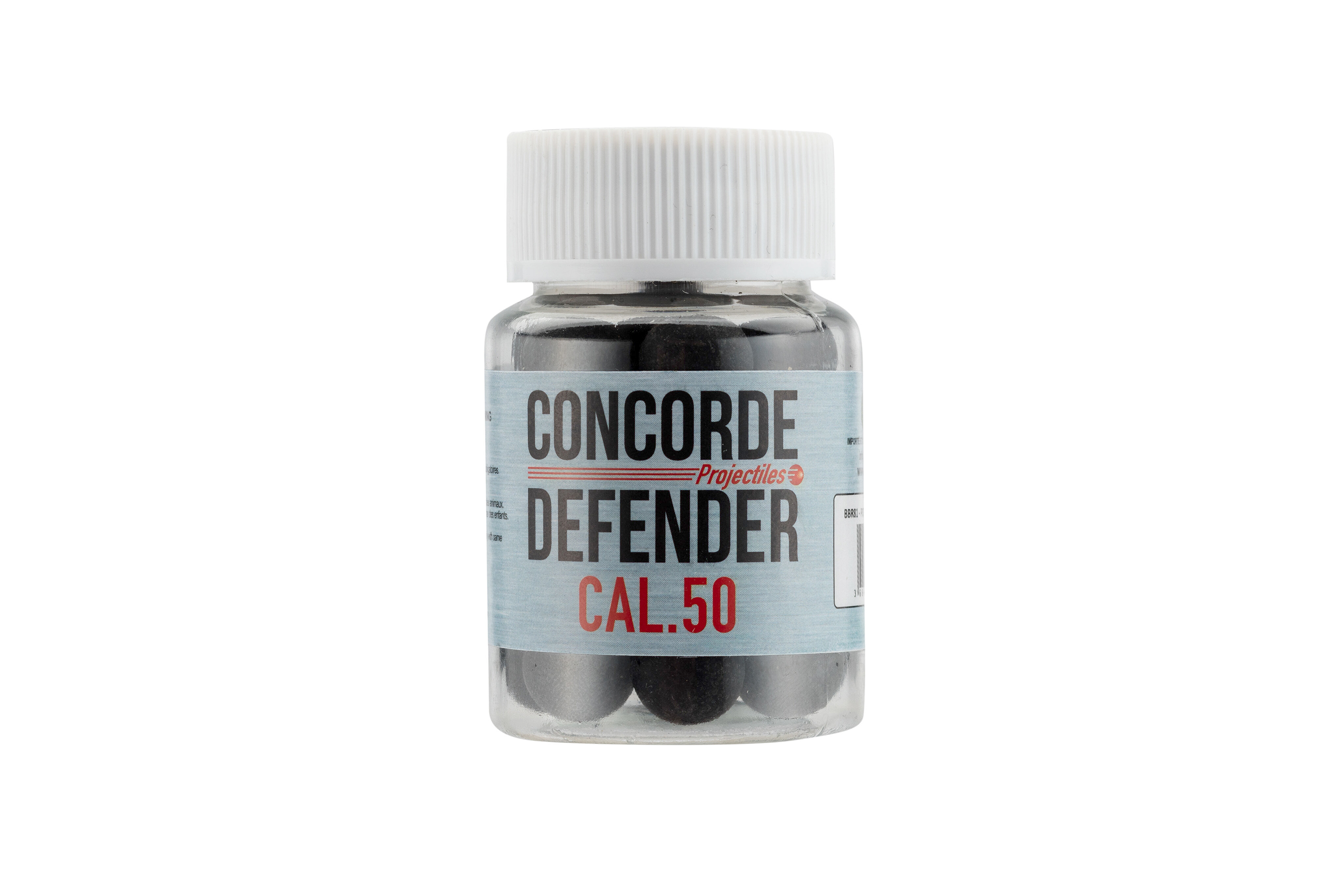 Concorde Defender .50 Gummigeschosse Schwarz 30 Stück