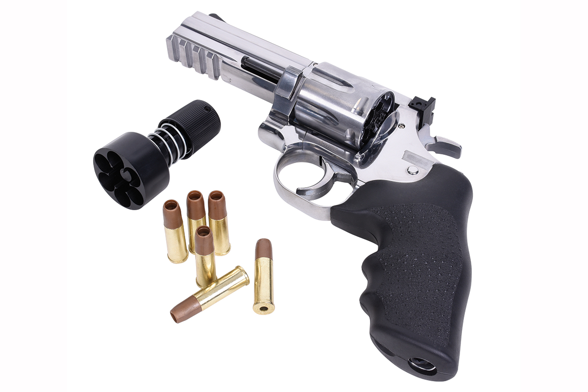 Dan Wesson 715 4" Silber 6mm - Airsoft Co2 Non BlowBack