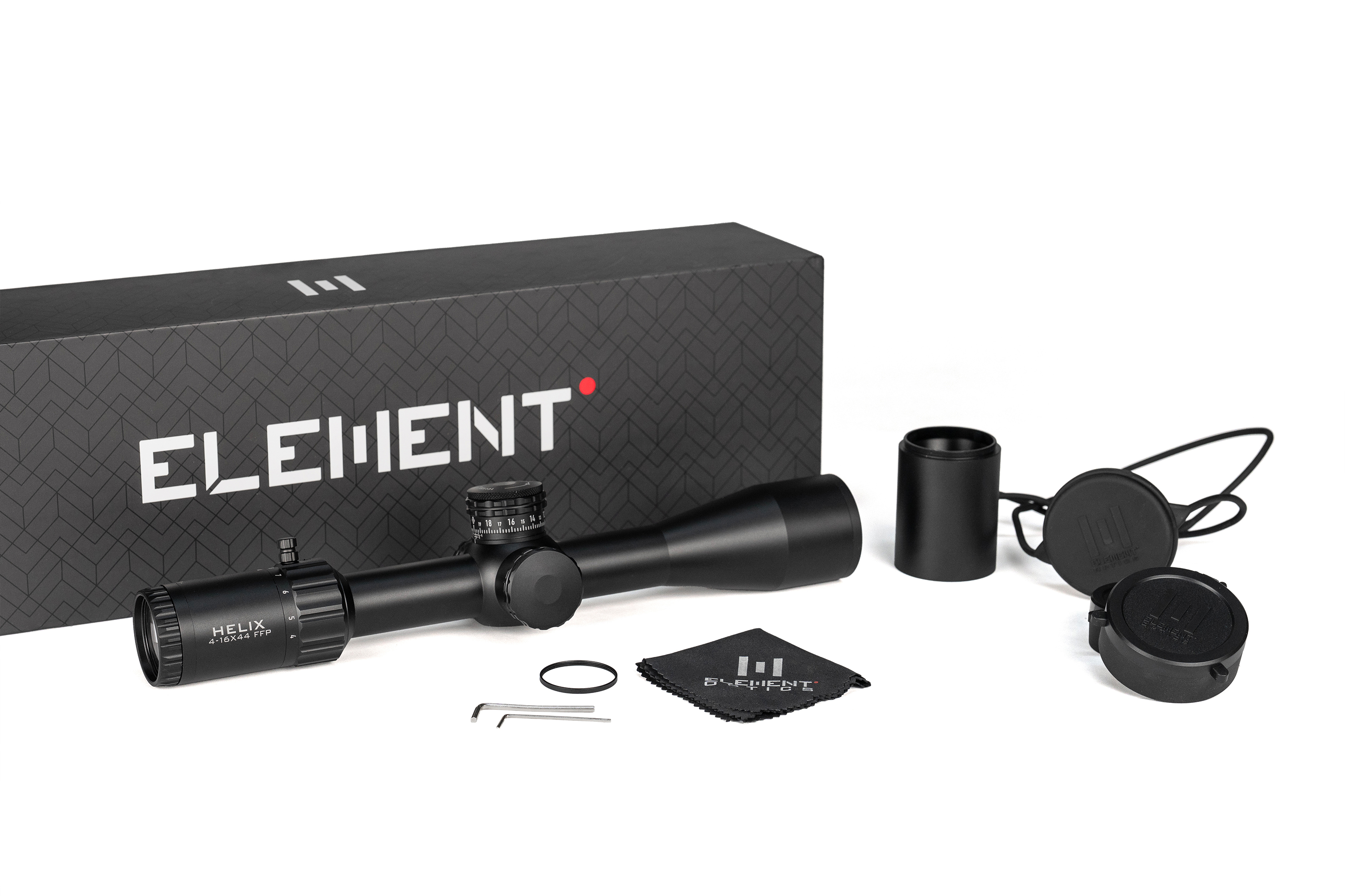 Element Optics Helix Gen 2 Zielfernrohr | 4-16x44 | MPR-1C MOA FFP Element Optics Helix Gen 2 Zielfernrohr | 4-16x44 | MPR-1C MOA FFP