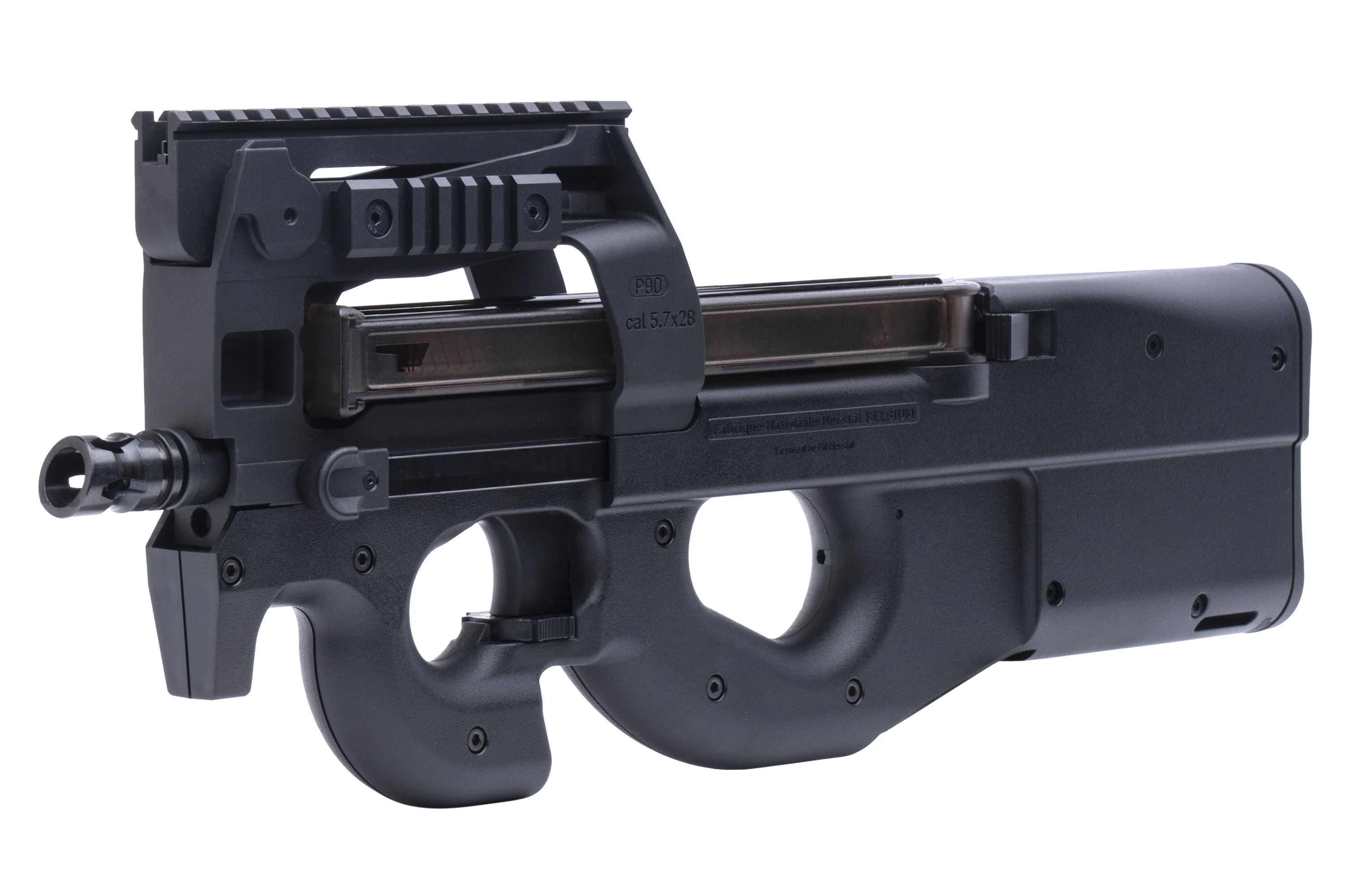 FN Herstal P90 Krytac Schwarz 6mm - Airsoft S-AEG