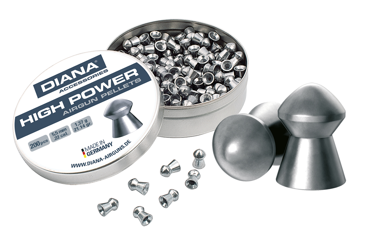 DIANA Rundkopf Diabolos glatt 5,5mm 200 Stück