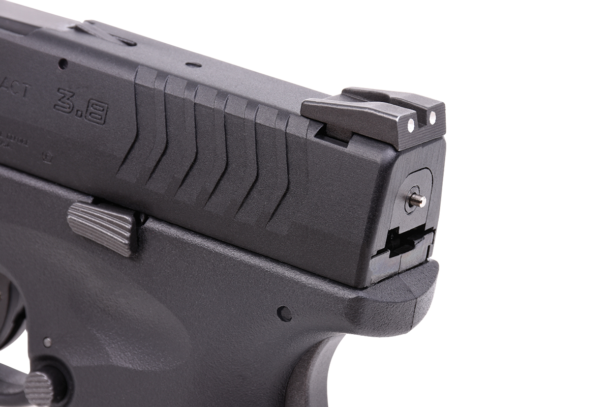 Springfield XDM Compact Schwarz 4,5mm BB - Druckluft Co2 BlowBack
