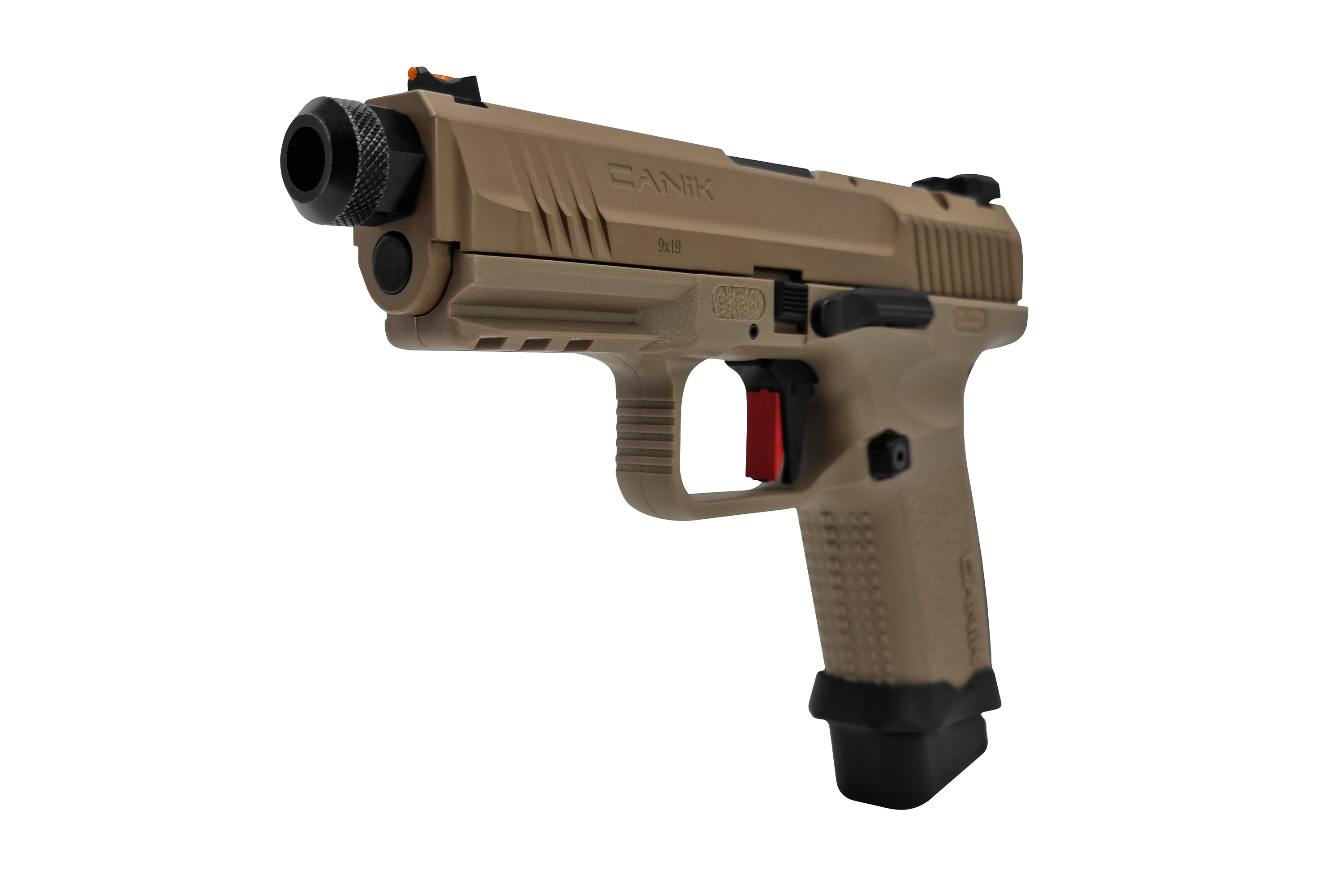 Canik TP 9 Elite Combat FDE Flat Dark Earth 6mm - Airsoft Gas BlowBack