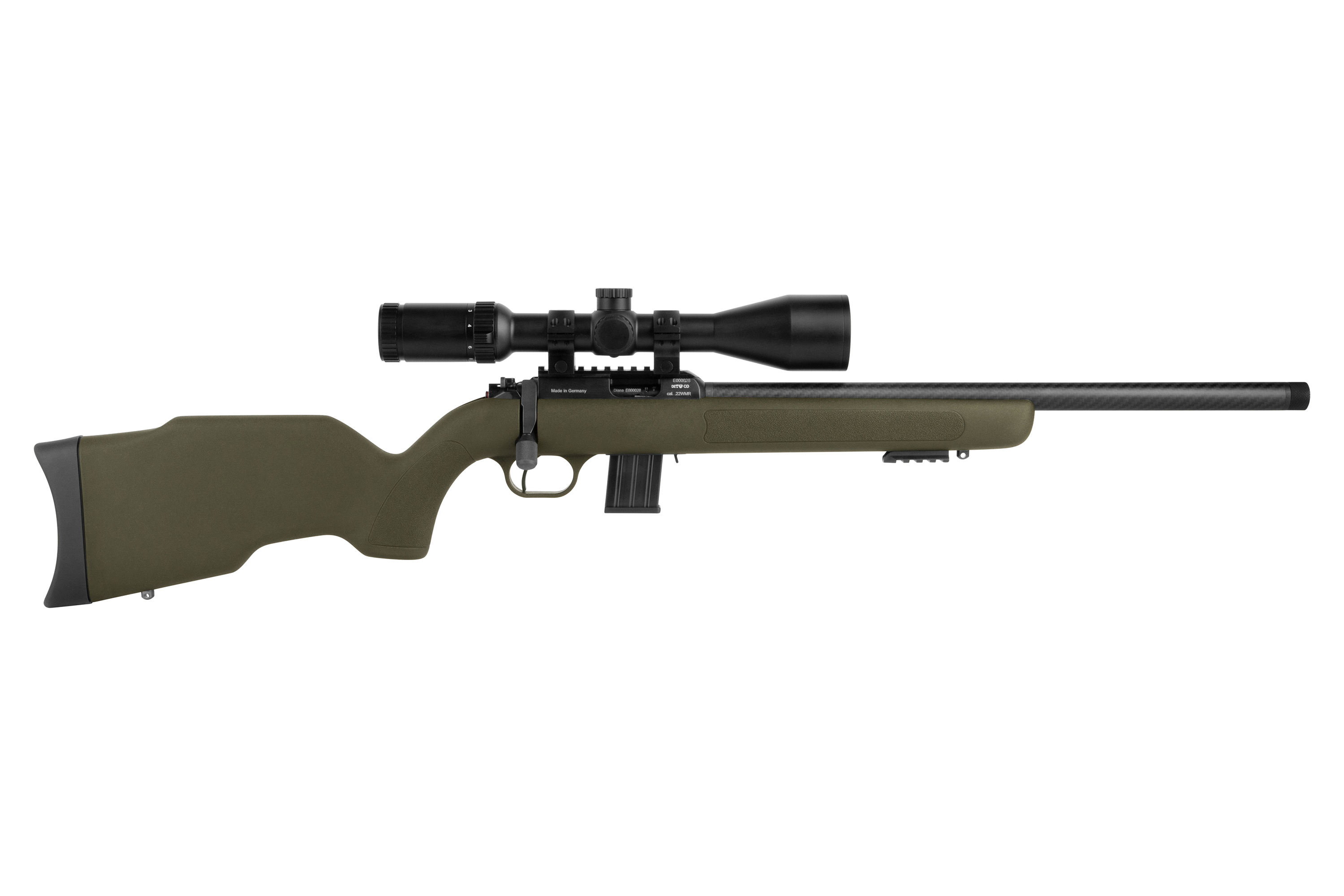 DIANA R-22 Carbon Set OD Green .22lr - Repetierbüchse