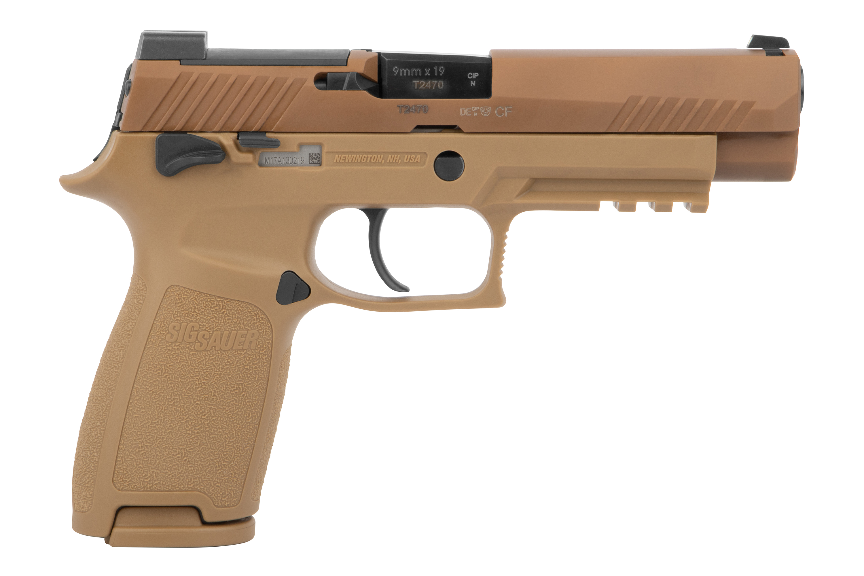 SIG SAUER P320-M17 Coyote Tan 9mm Luger - Selbstladepistole