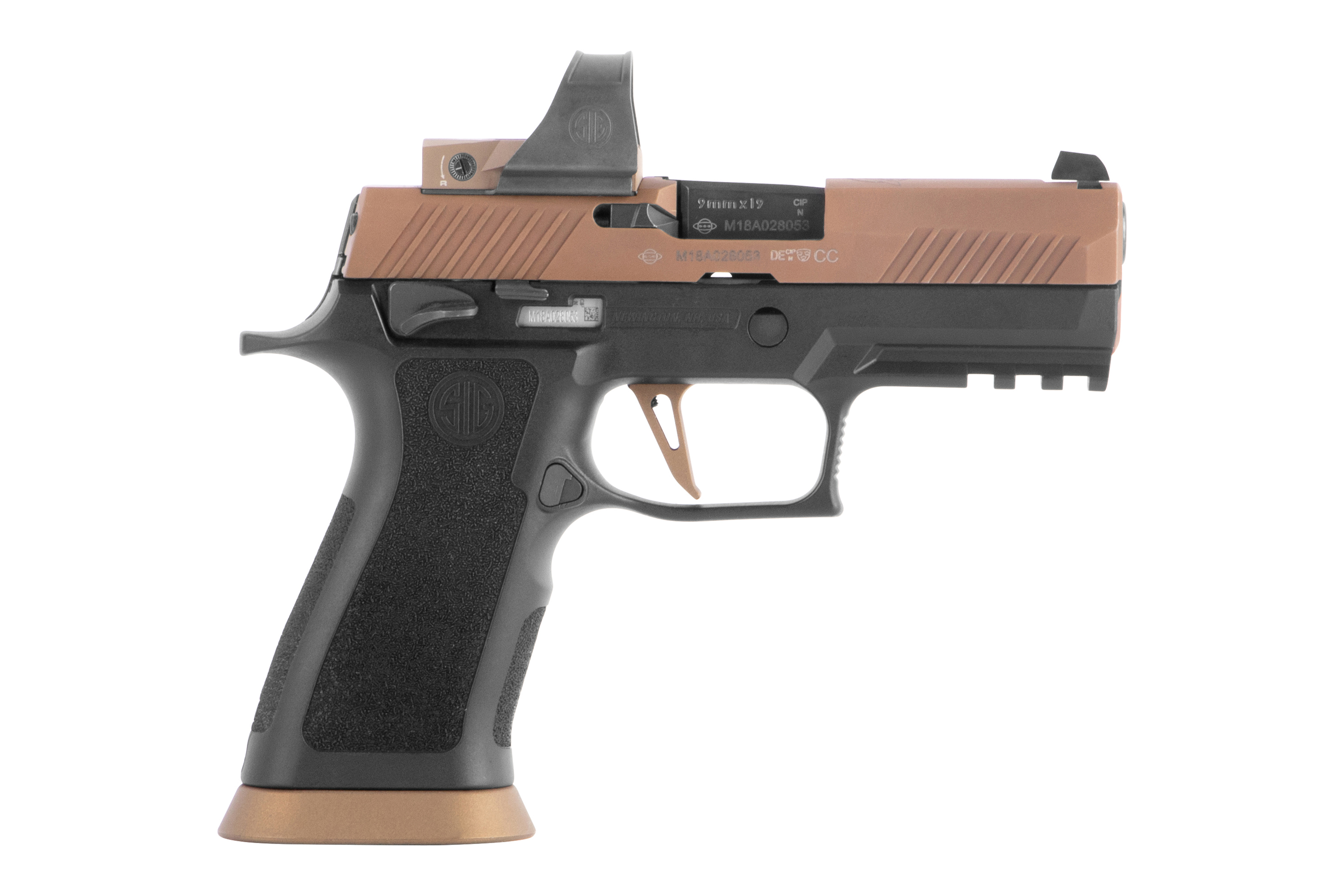 SIG SAUER P320-M18 XCarry Bicolor Bronze 9mm Luger - Selbstladepistole