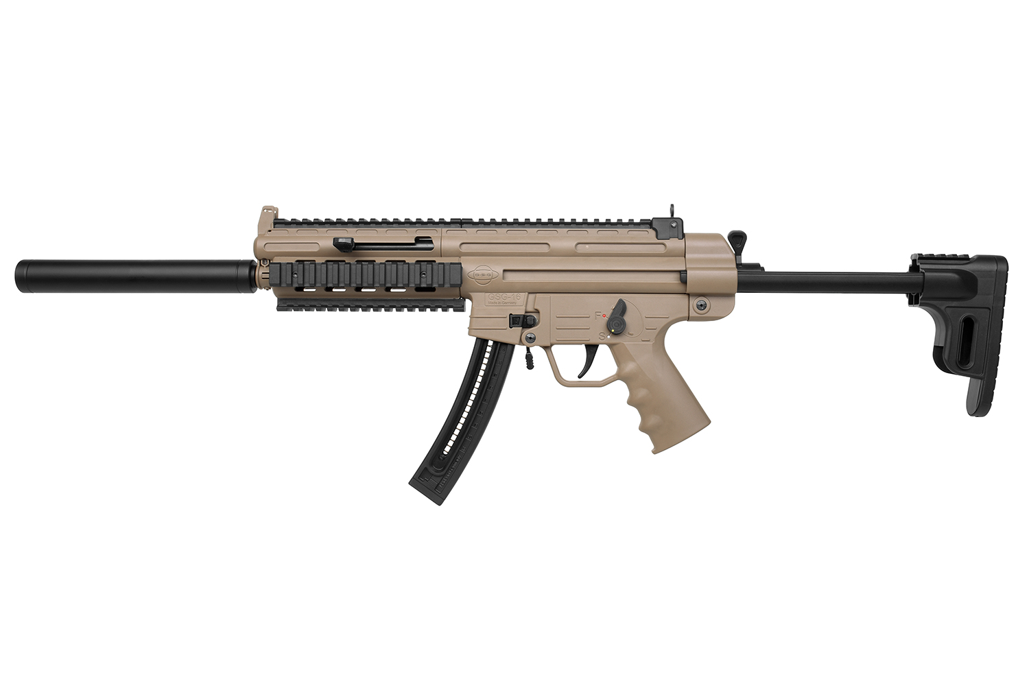 GSG-16 US Tan .22lr HV - Selbstladebüchse