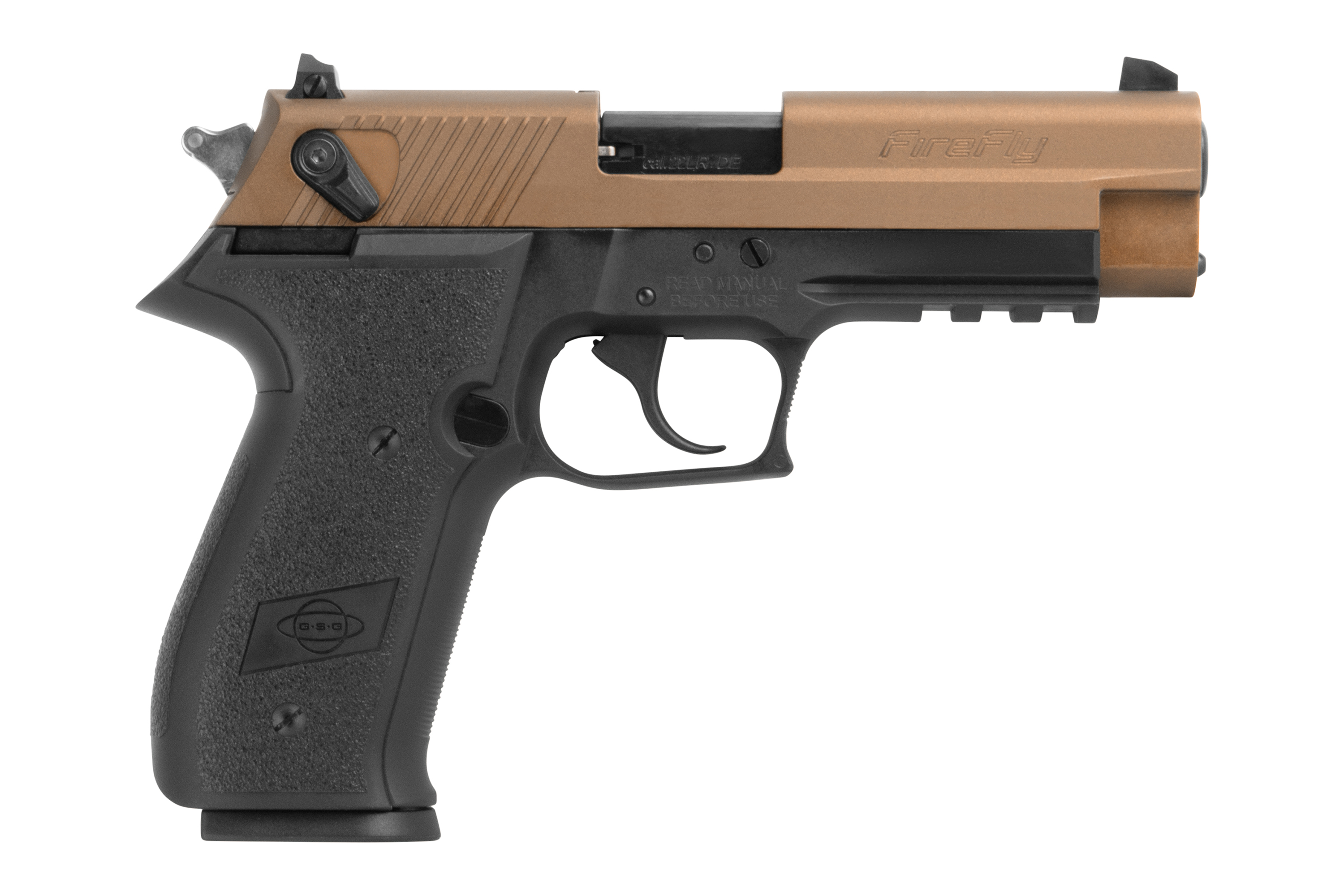 GSG FireFly Burnt Bronze Cerakote .22lr HV - Selbstladepistole