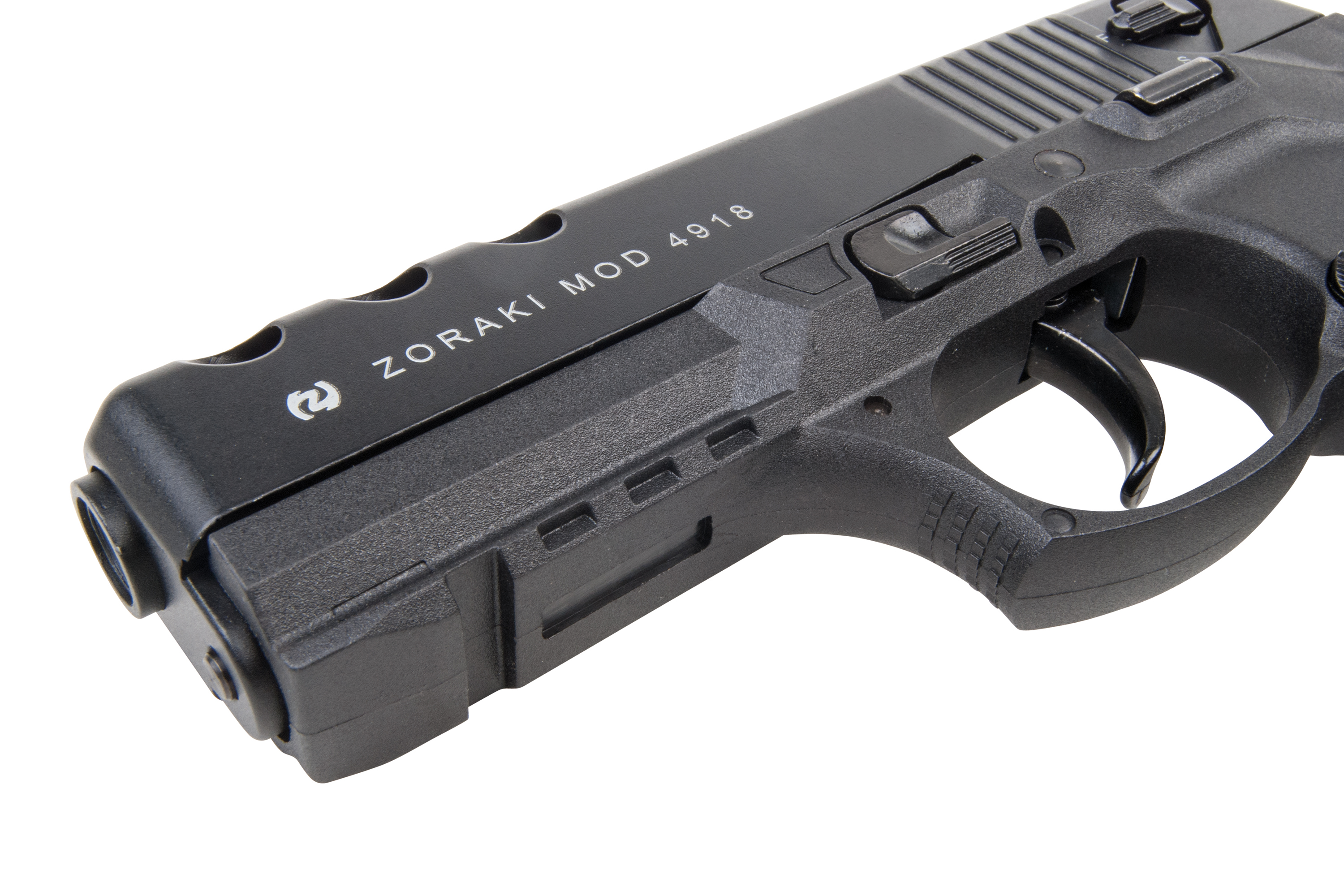 Zoraki 4918 Schwarz 9mm P.A.K. - Gas Signal