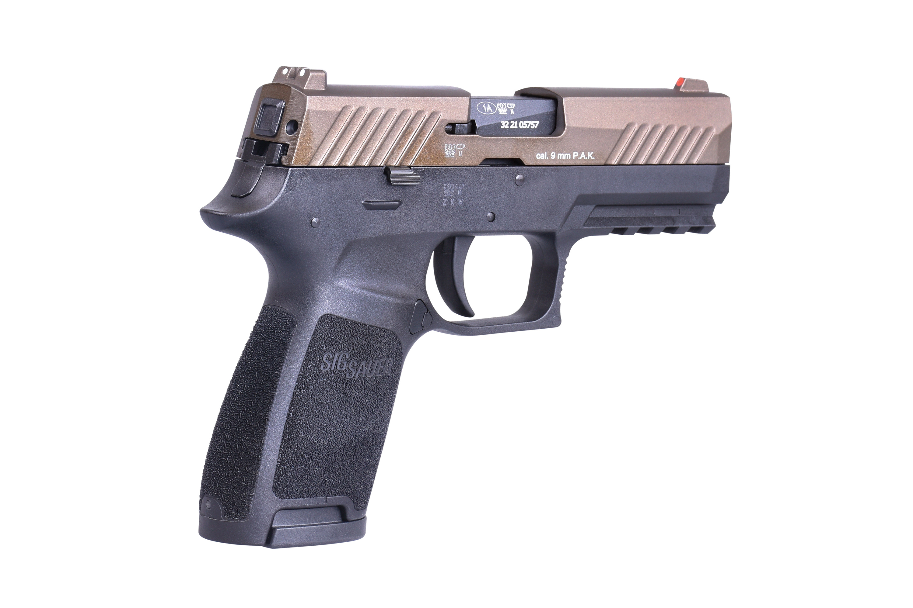 Sig Sauer P320 Bronze 9mm P.A.K. - Gas-Signal