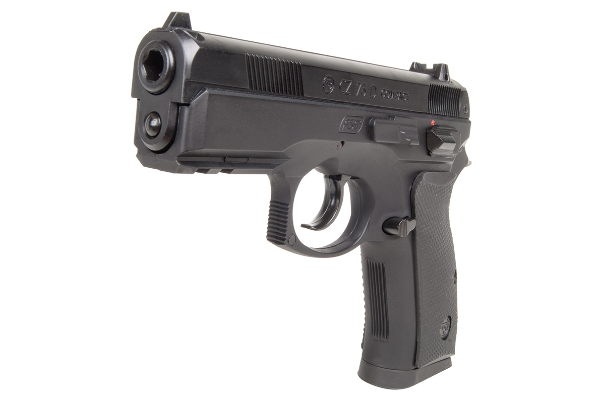 CZ 75D Compact Schwarz 4,5mm BB - Druckluft Co2 Non BlowBack 